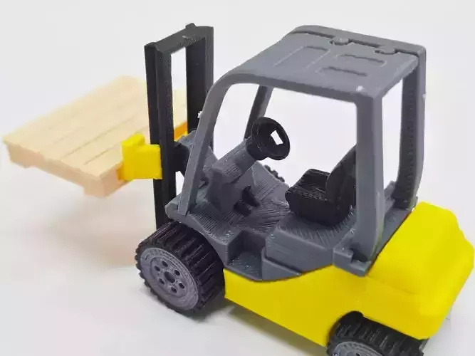 Forklift 3D print model