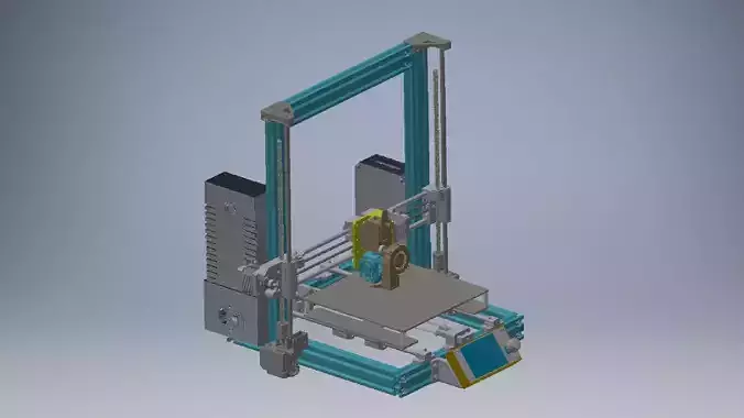 3D printer model 3D model