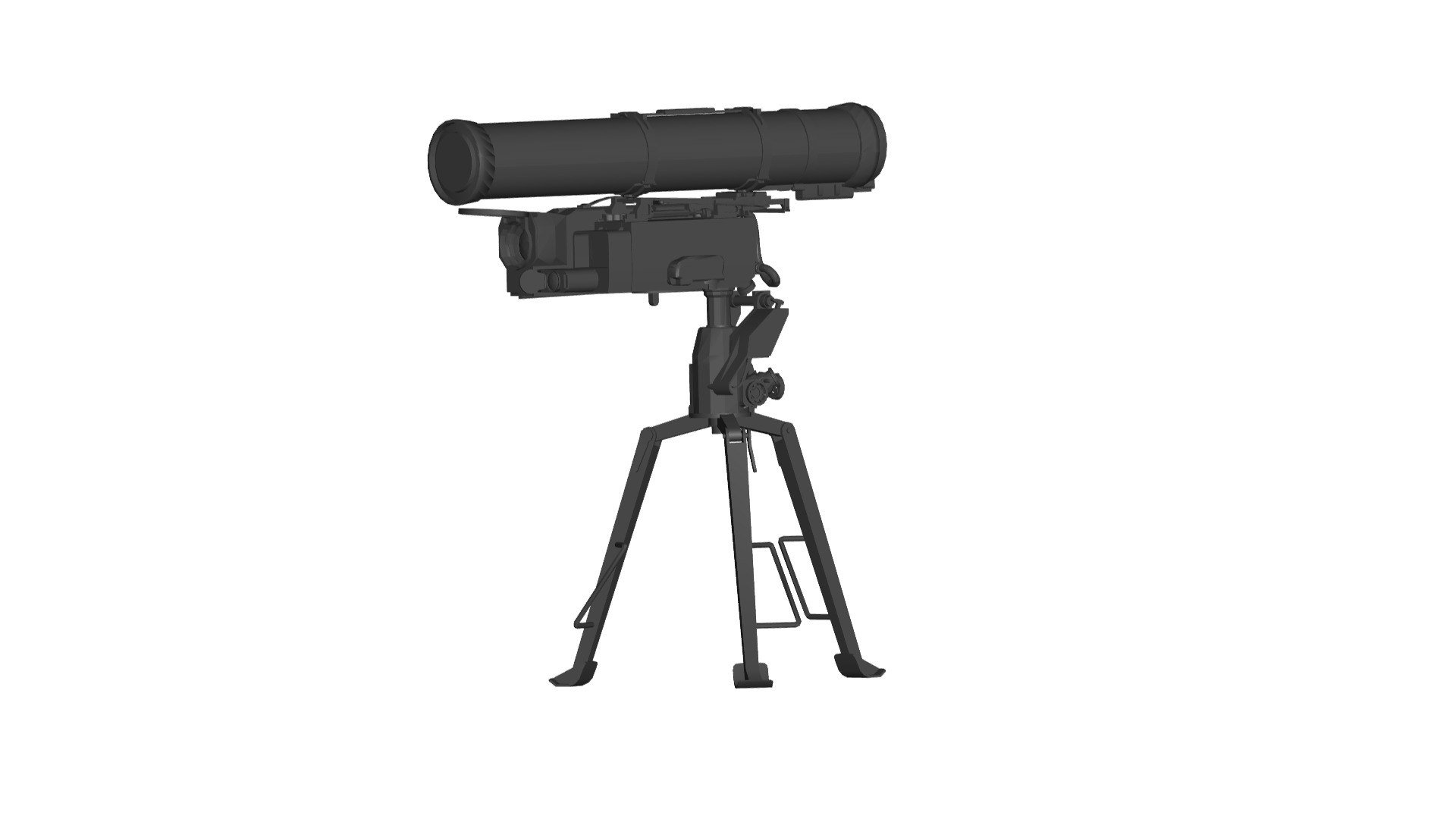  9M133 Kornet portable anti-tank guided missile  3D model_1