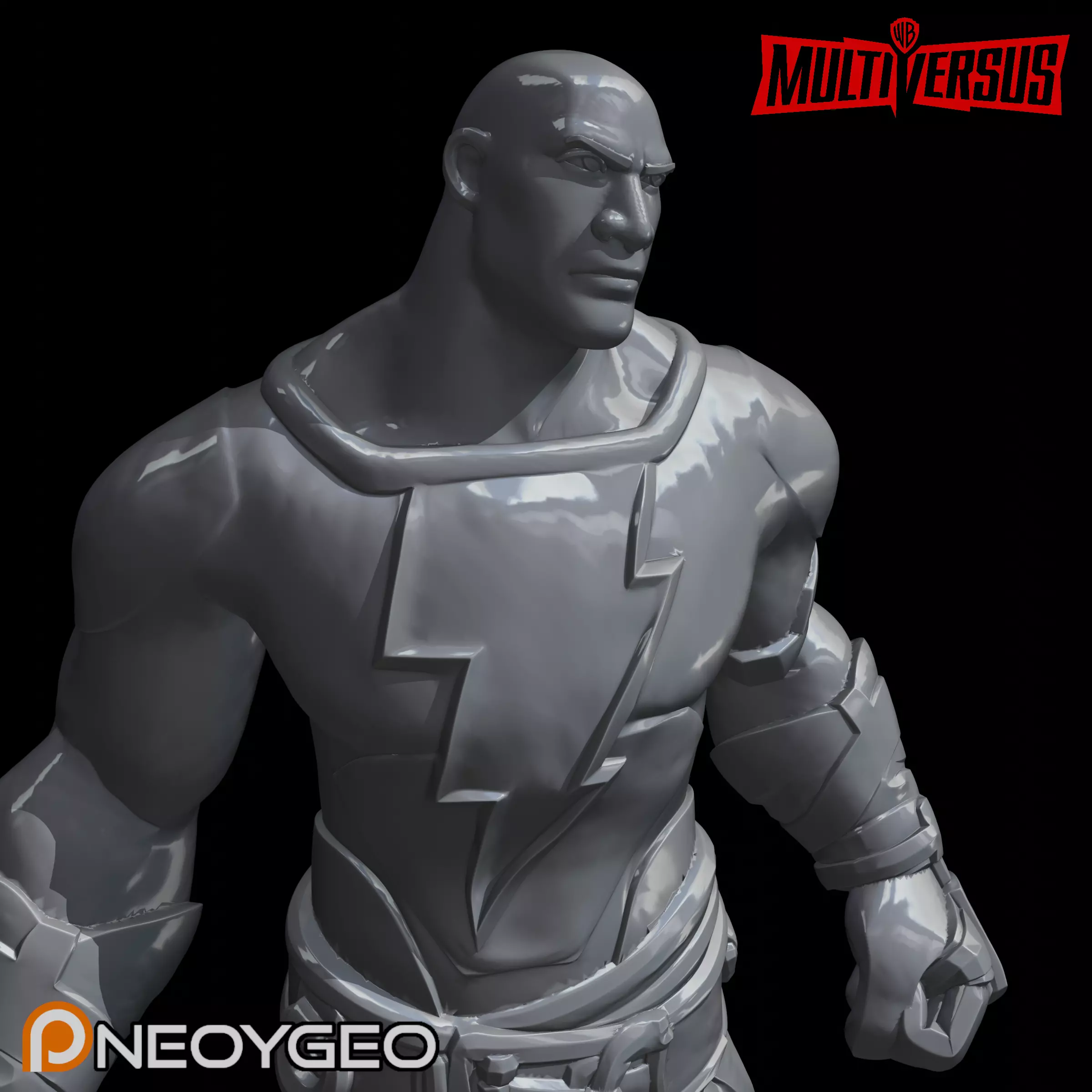 BLACK ADAM THE ROCK - MULTIVERSUS 3D print model_0