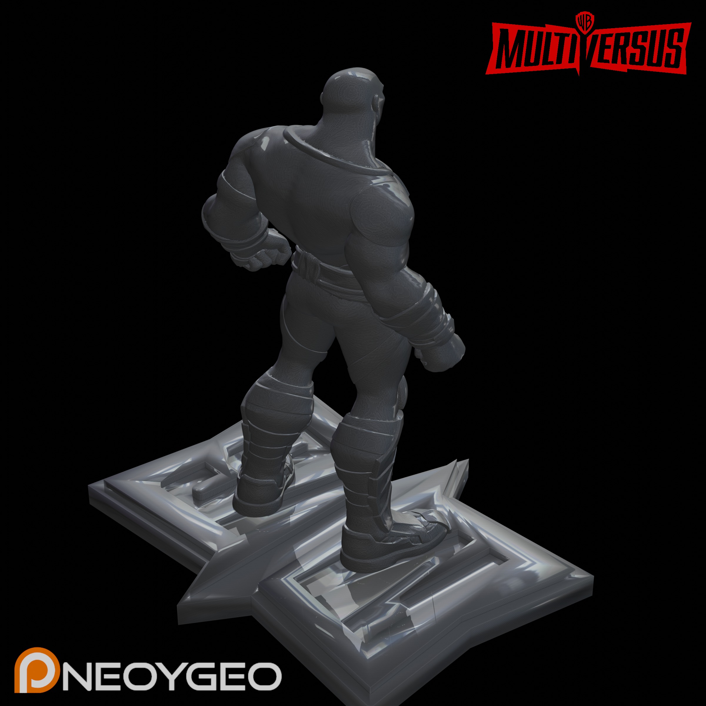 BLACK ADAM THE ROCK - MULTIVERSUS 3D print model_4