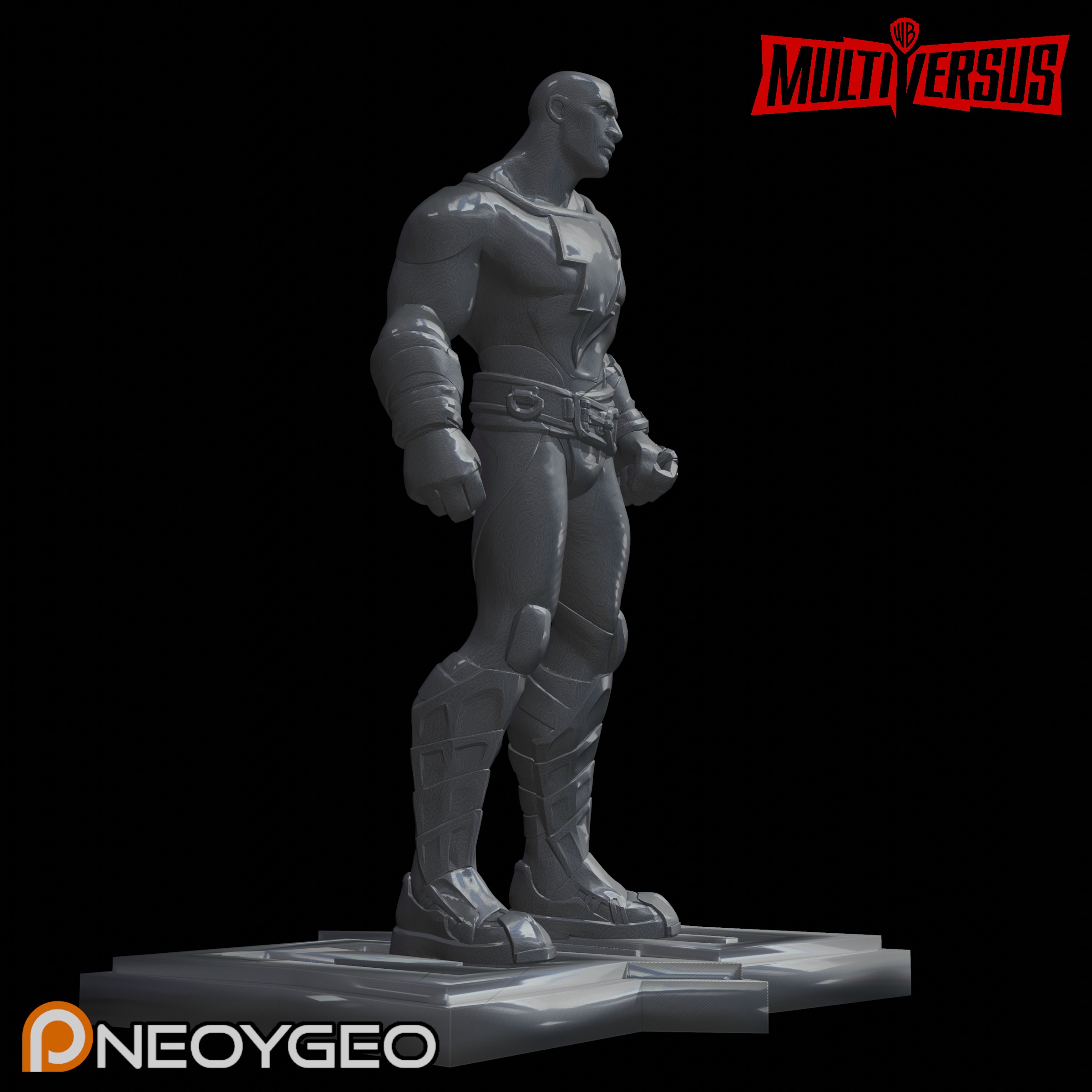 BLACK ADAM THE ROCK - MULTIVERSUS 3D print model_3