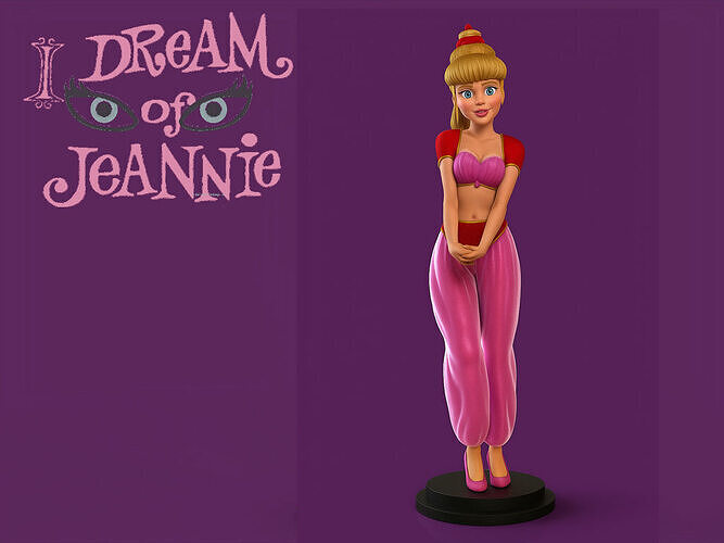 I Dream of Jeannie 3D print model
