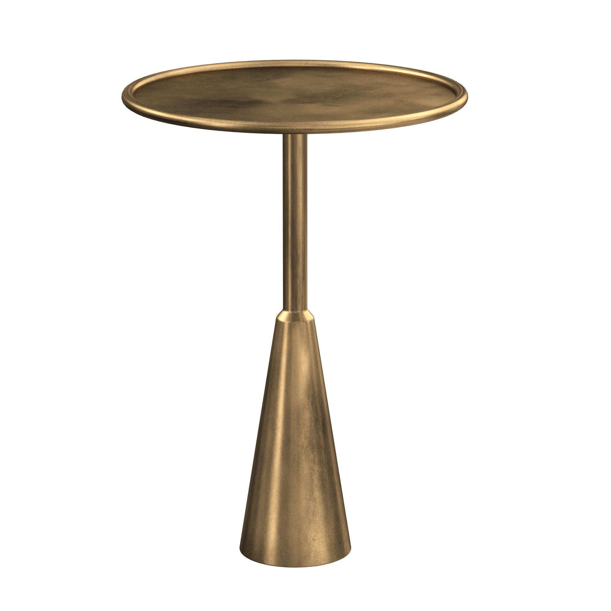 Noir Hiro Side Table 3D model_3