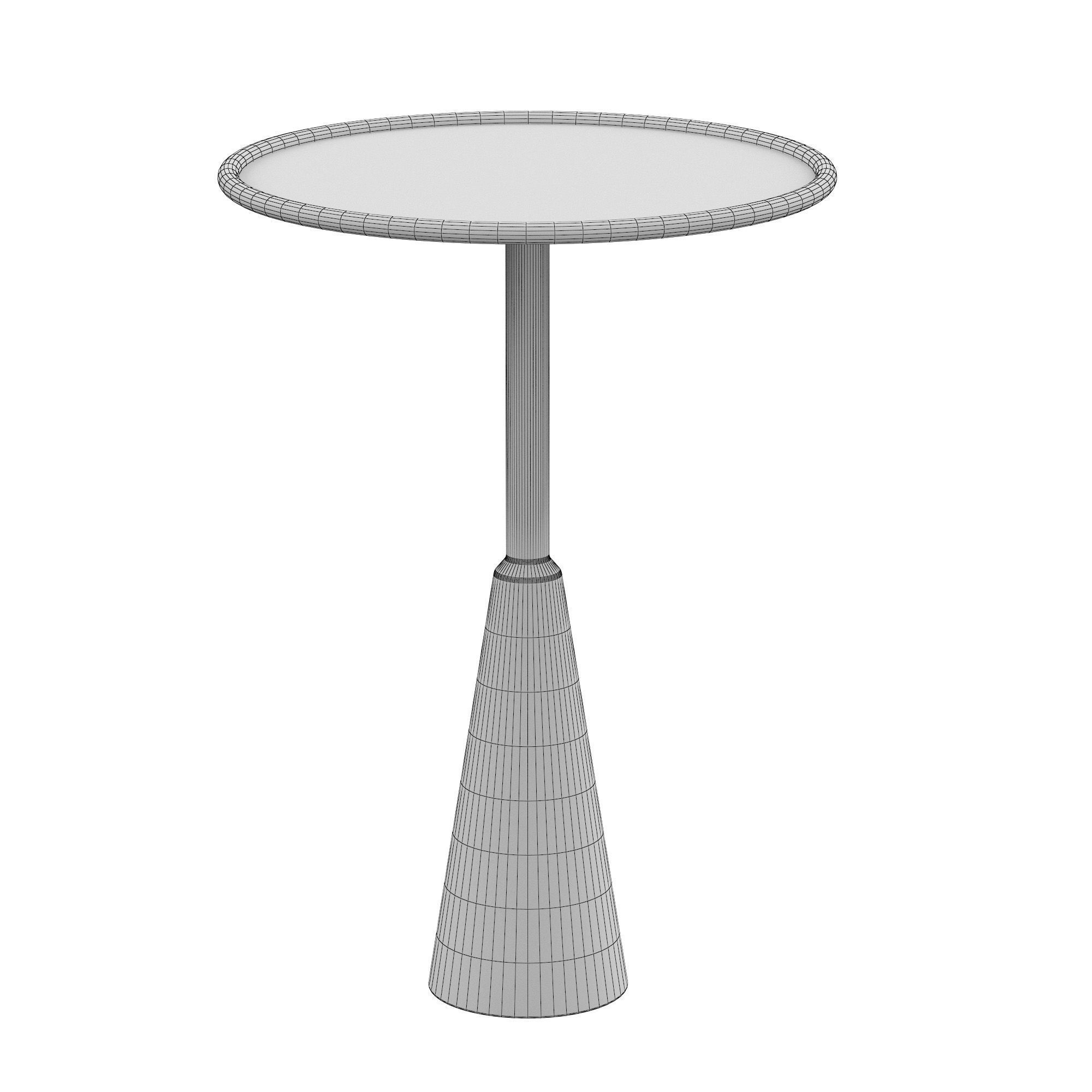 Noir Hiro Side Table 3D model_4