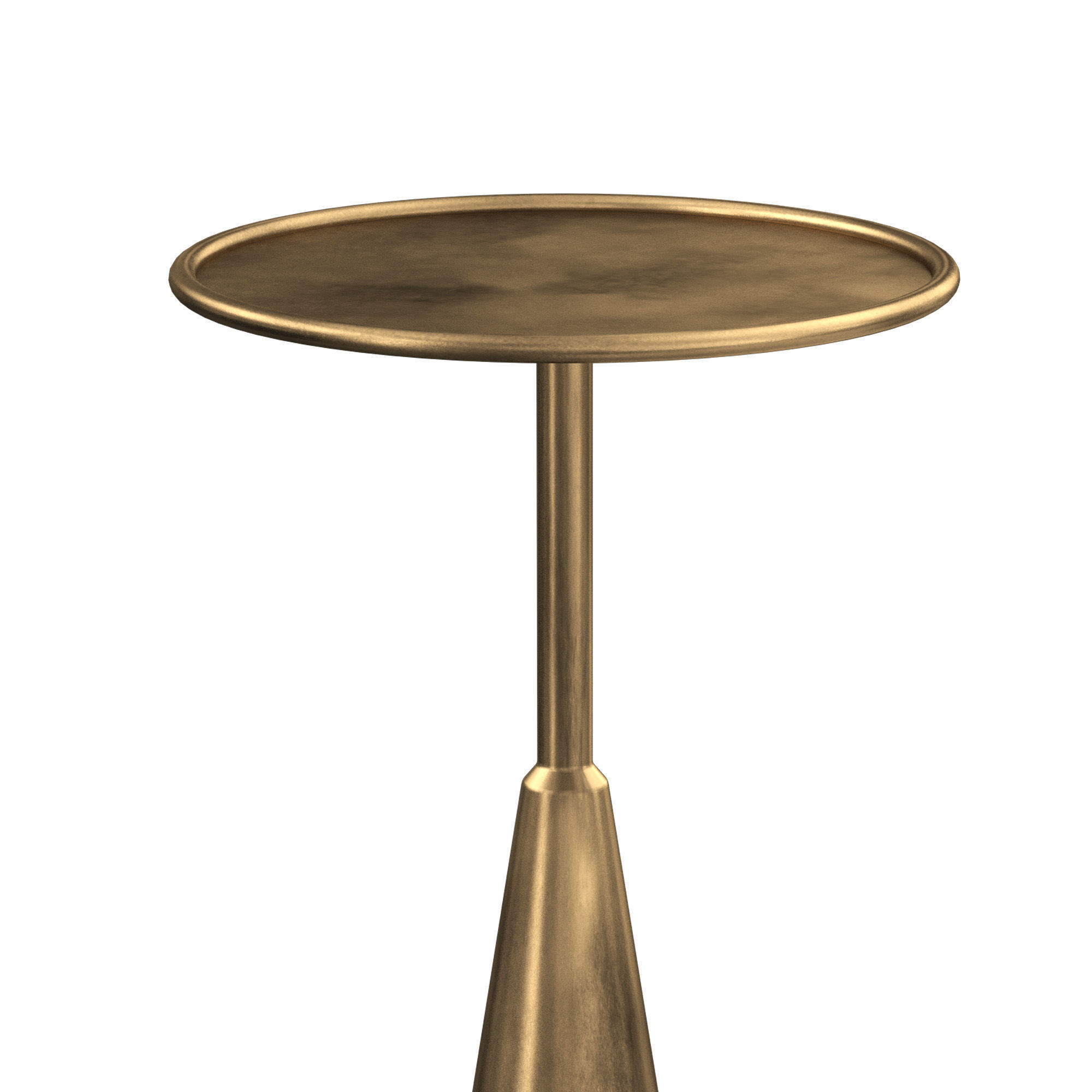 Noir Hiro Side Table 3D model_1