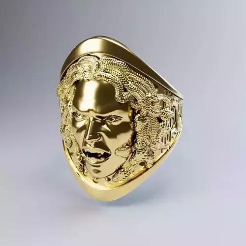 Medusa Ring for Athena