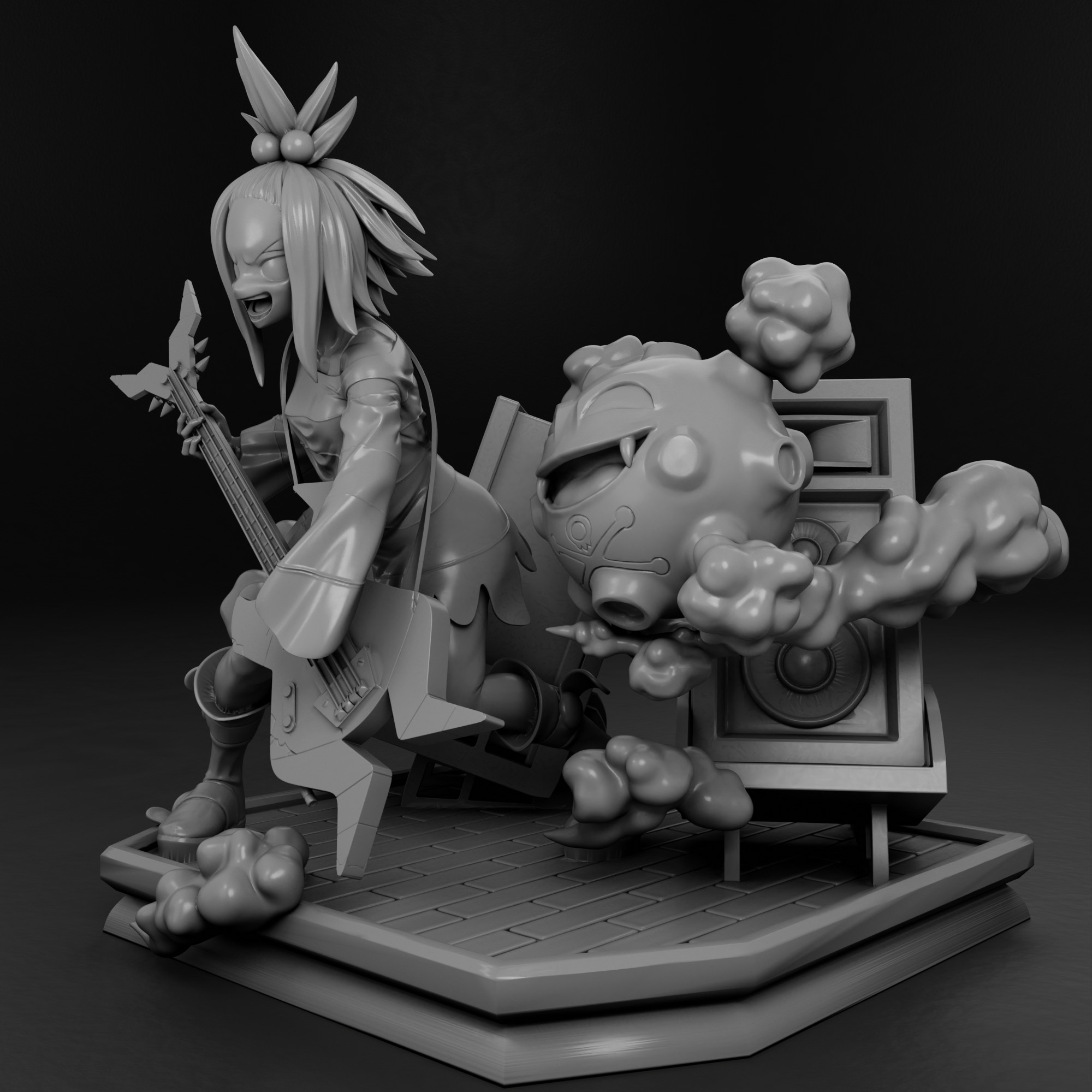 Roxie - Pokemon 3D print model_7