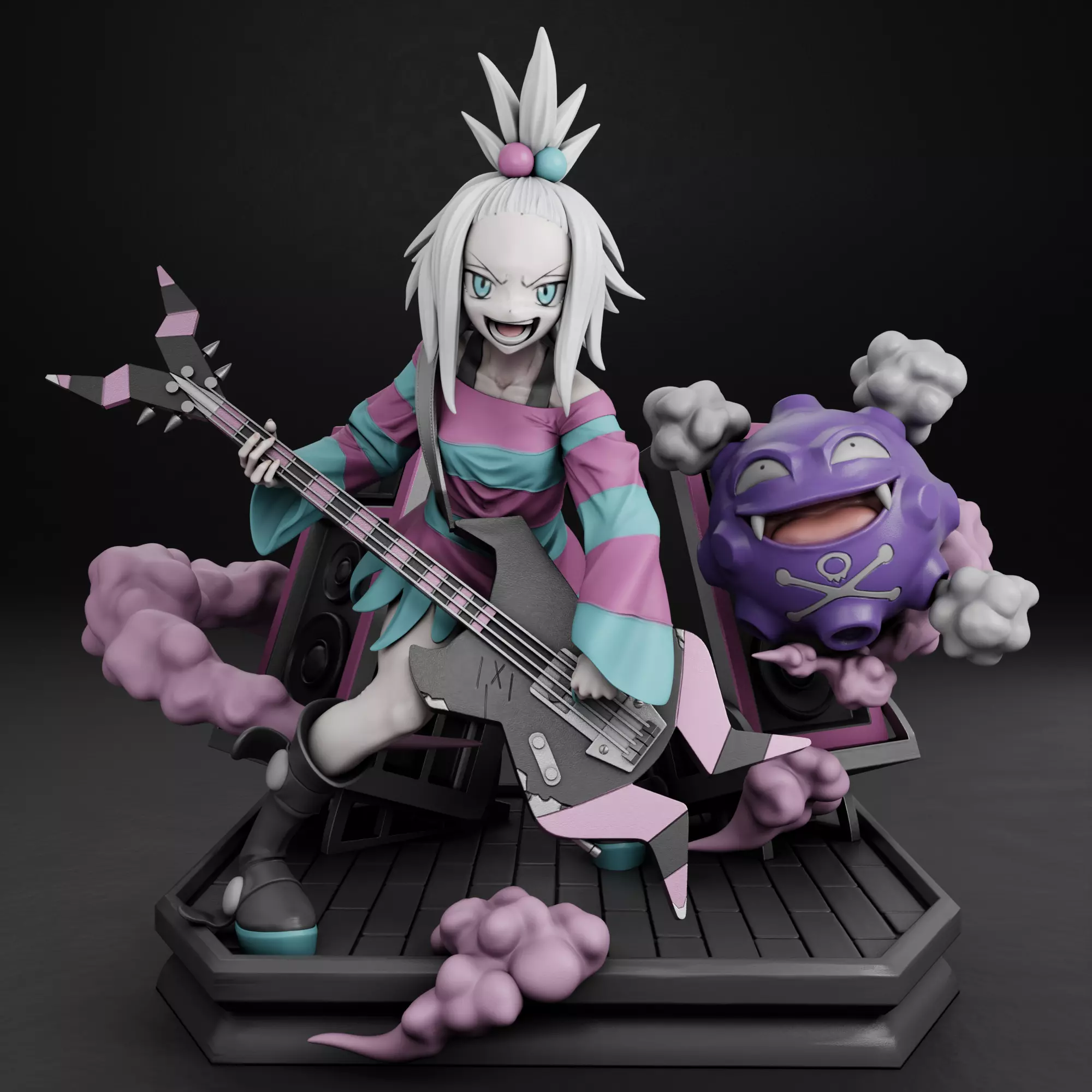 Roxie - Pokemon 3D print model_0