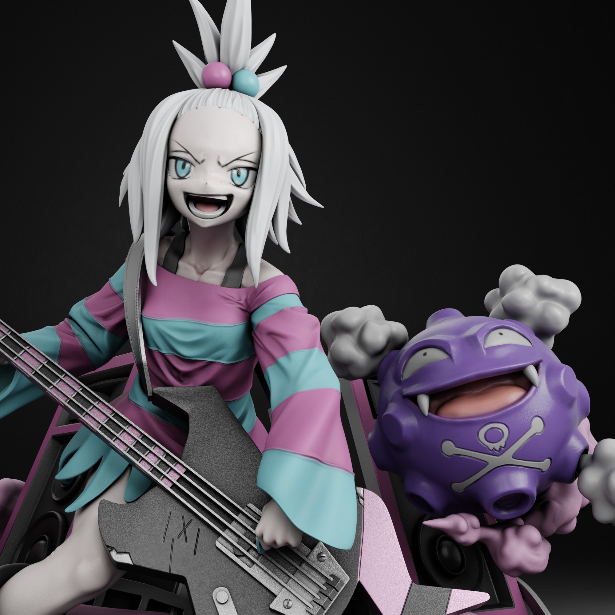 Roxie - Pokemon 3D print model_5