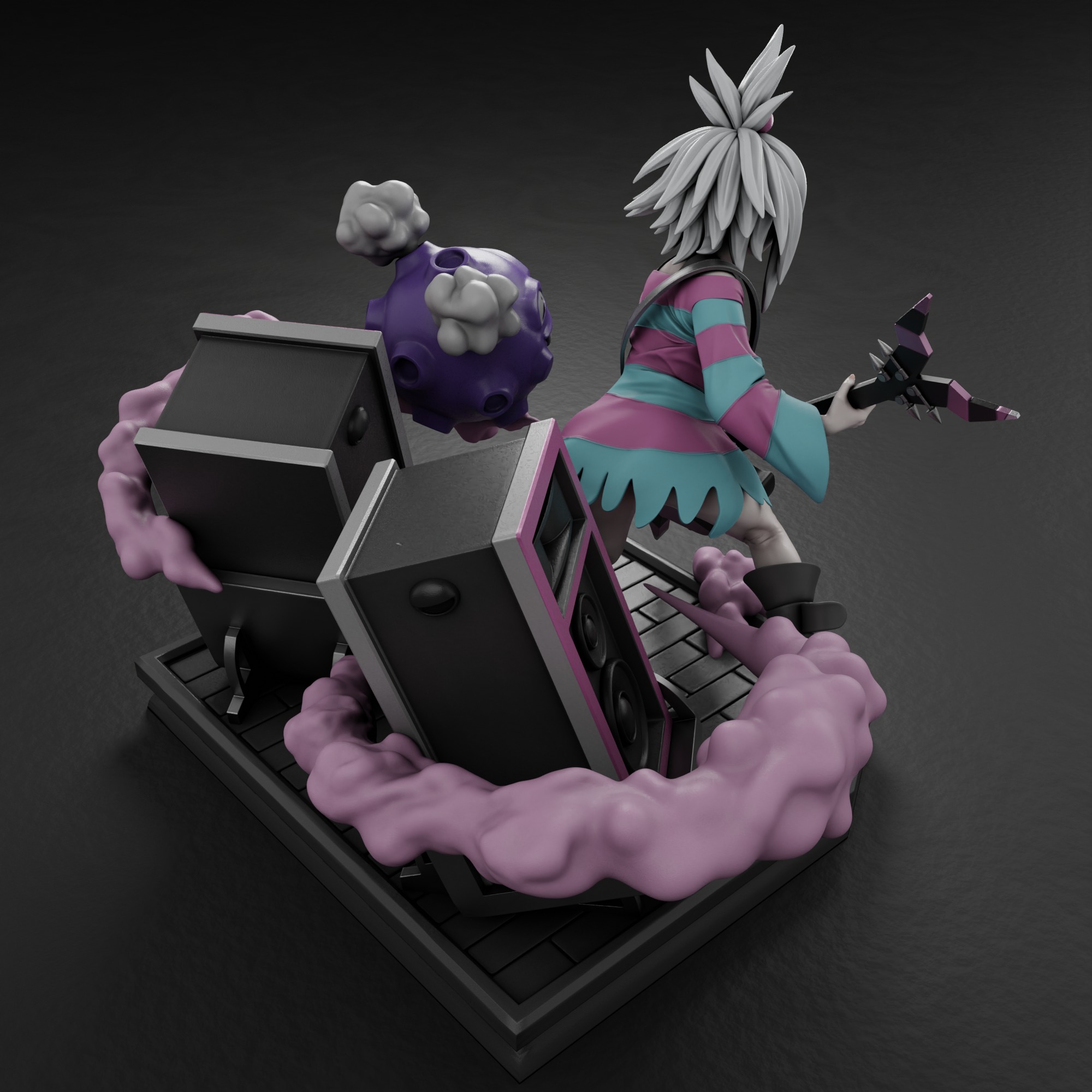 Roxie - Pokemon 3D print model_3