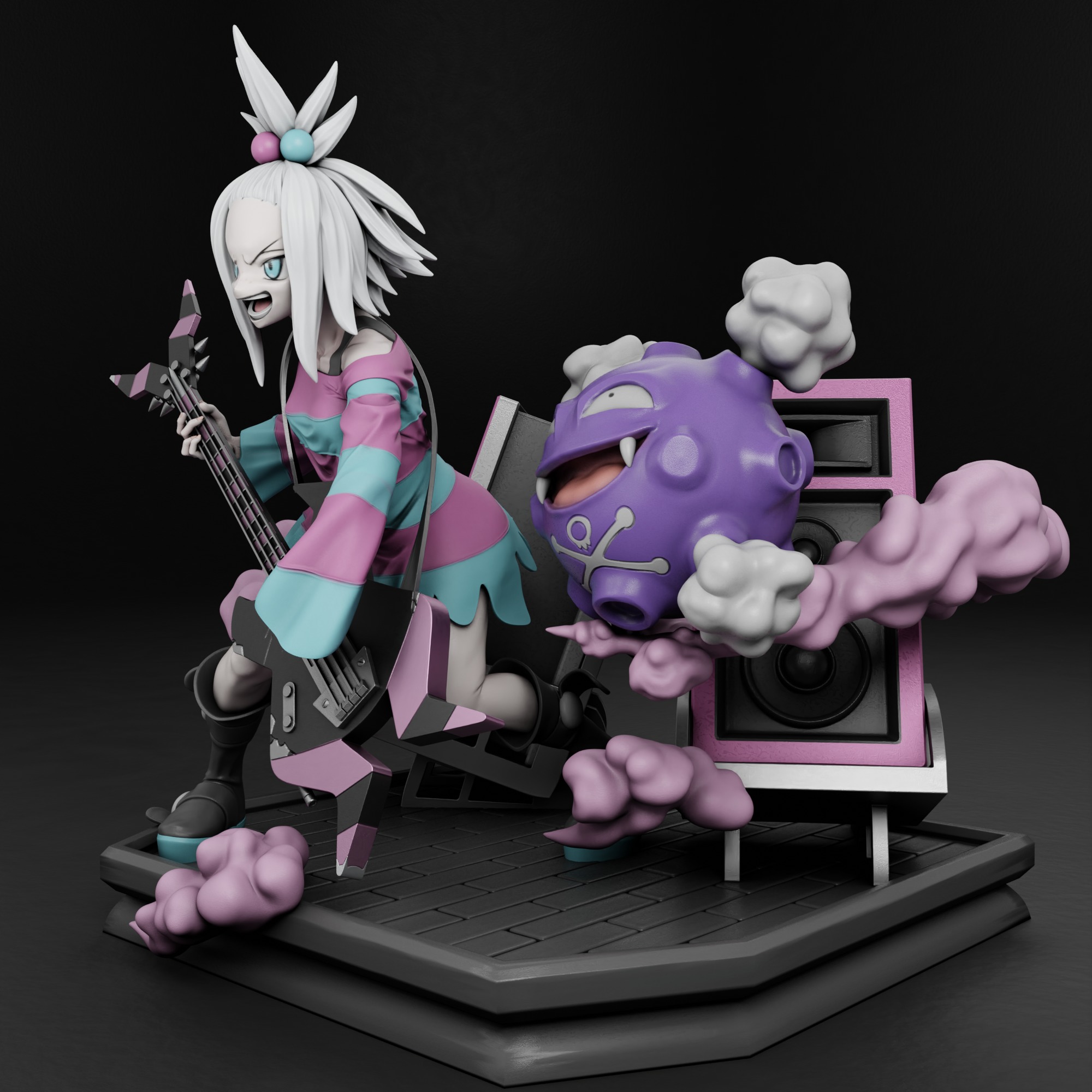 Roxie - Pokemon 3D print model_1