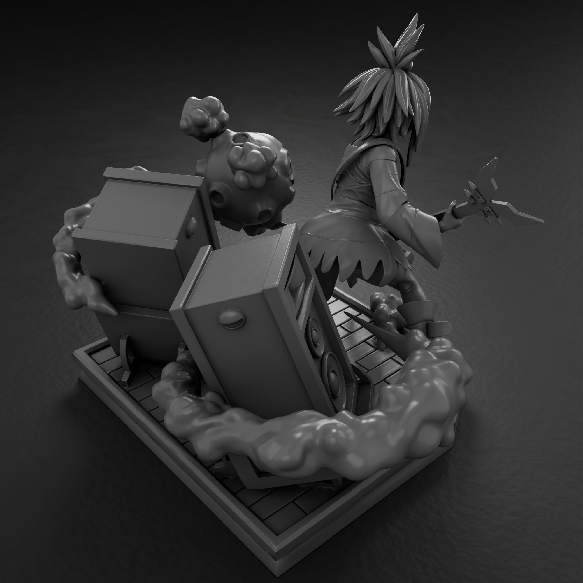 Roxie - Pokemon 3D print model_9