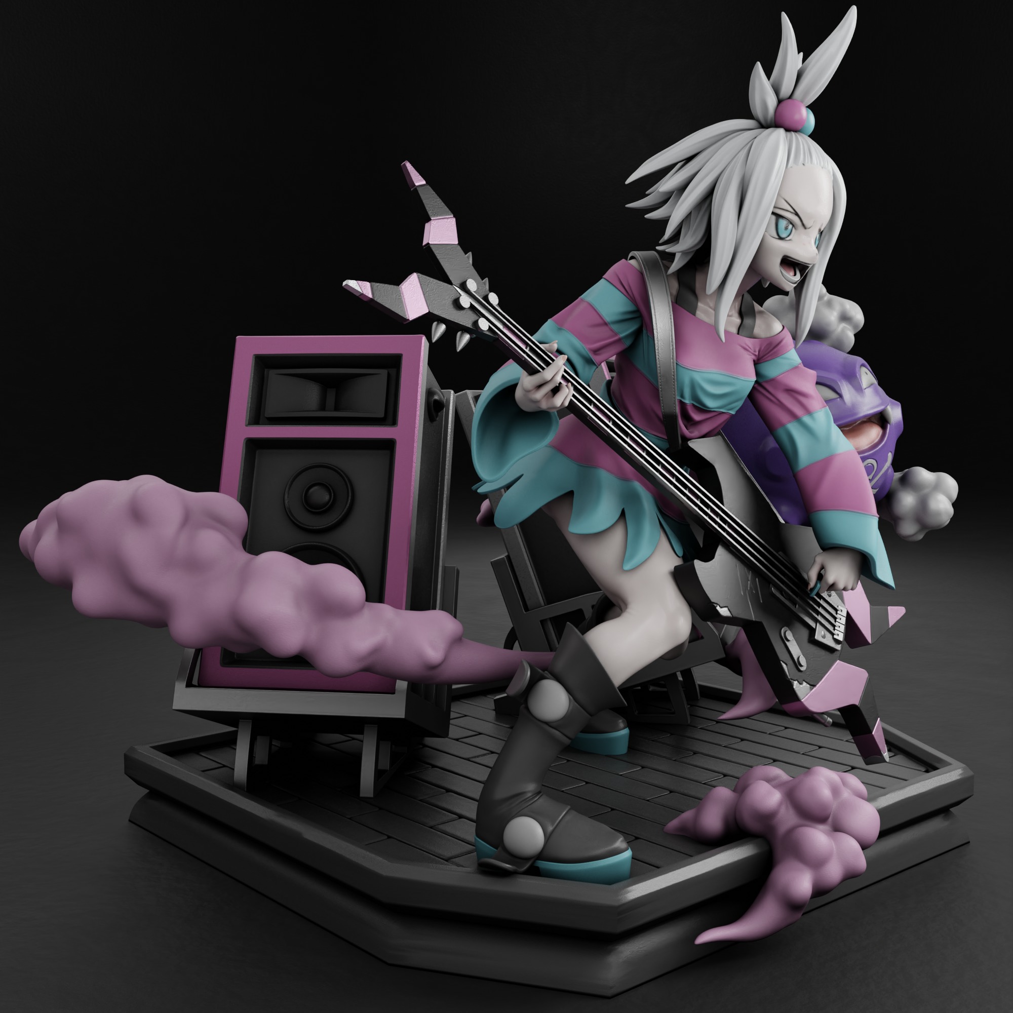 Roxie - Pokemon 3D print model_4
