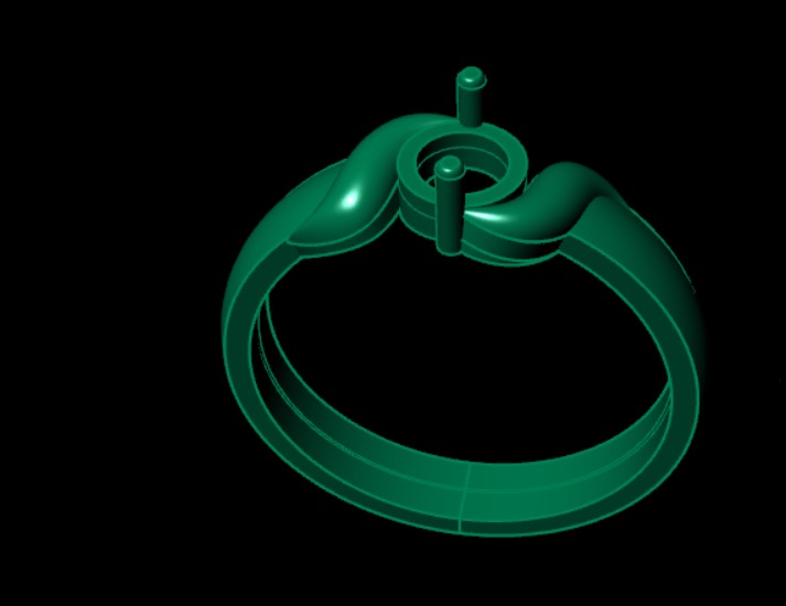 new ring 03415700963 3D print model_2