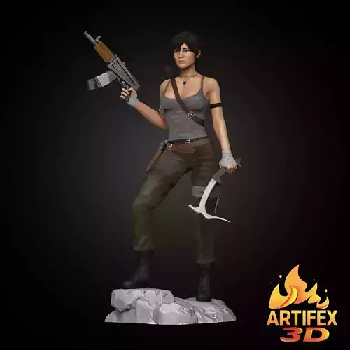TOMB RAIDER 3D print model