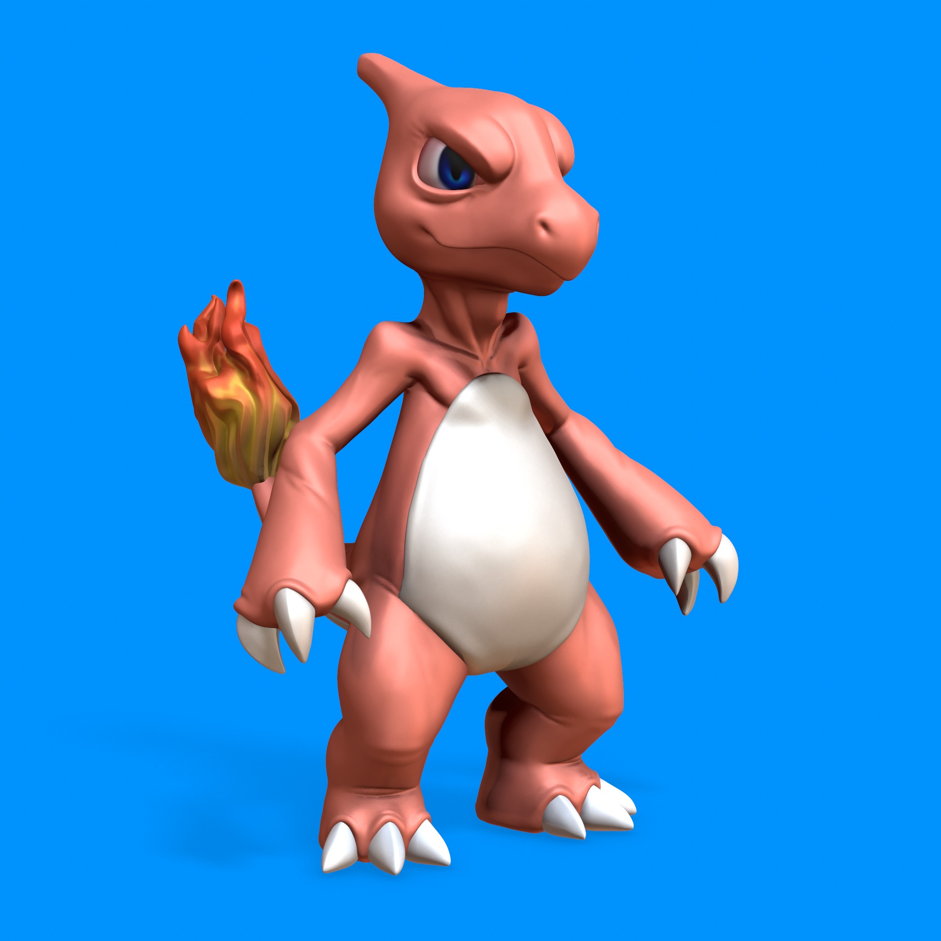 Charmeleon Free 3D print model_2