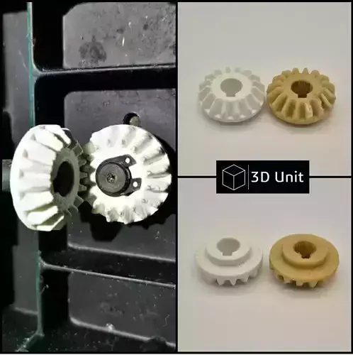 PGM-B02 BEVEL GEAR 16T 3D print model