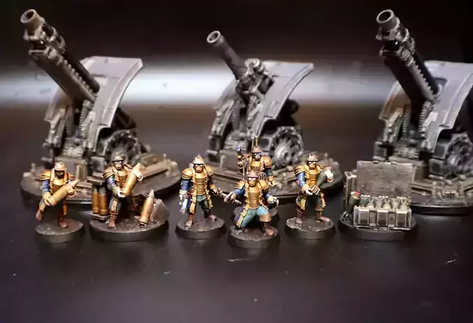 Primus Scion - Artillery Platform 1 3D print model