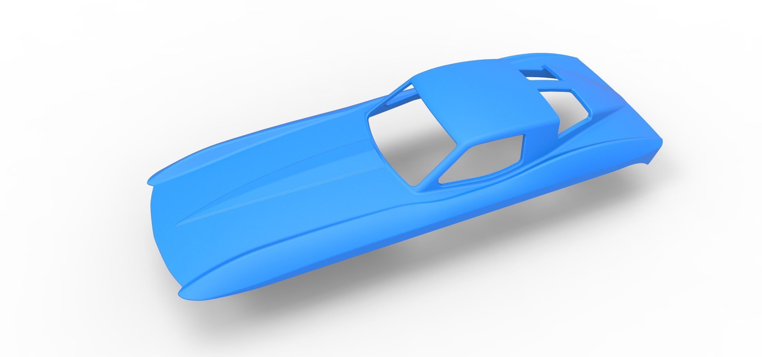 Shell for Vintage Monster tank Version 5 Scale 1 to 25 3D print model_2