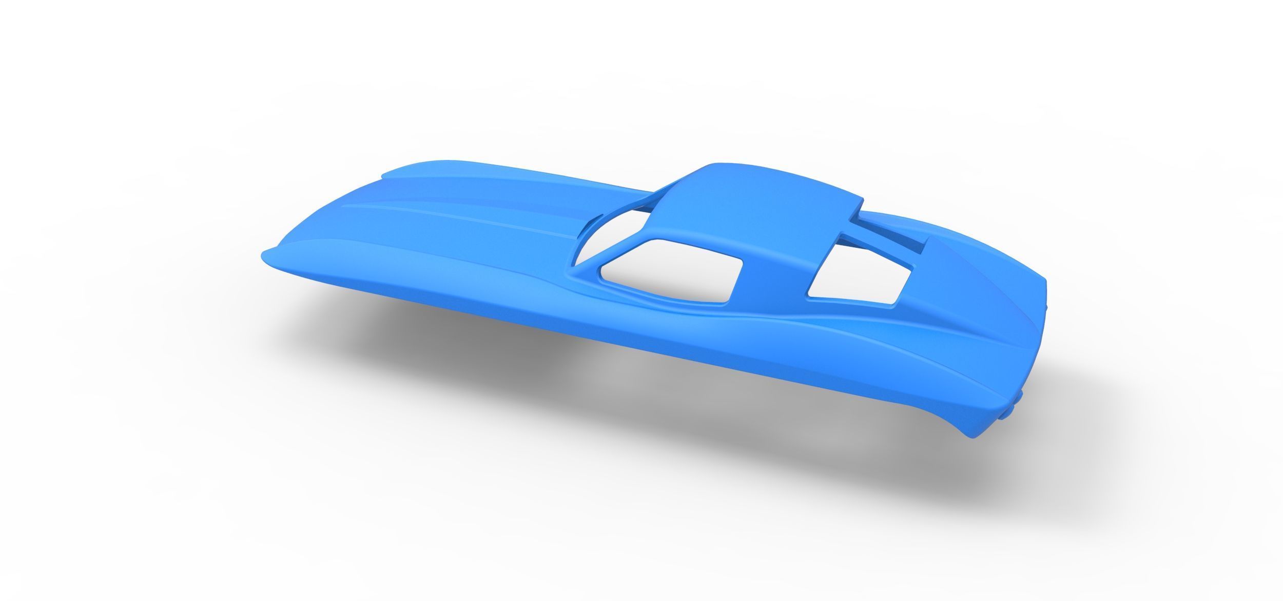 Shell for Vintage Monster tank Version 5 Scale 1 to 25 3D print model_9