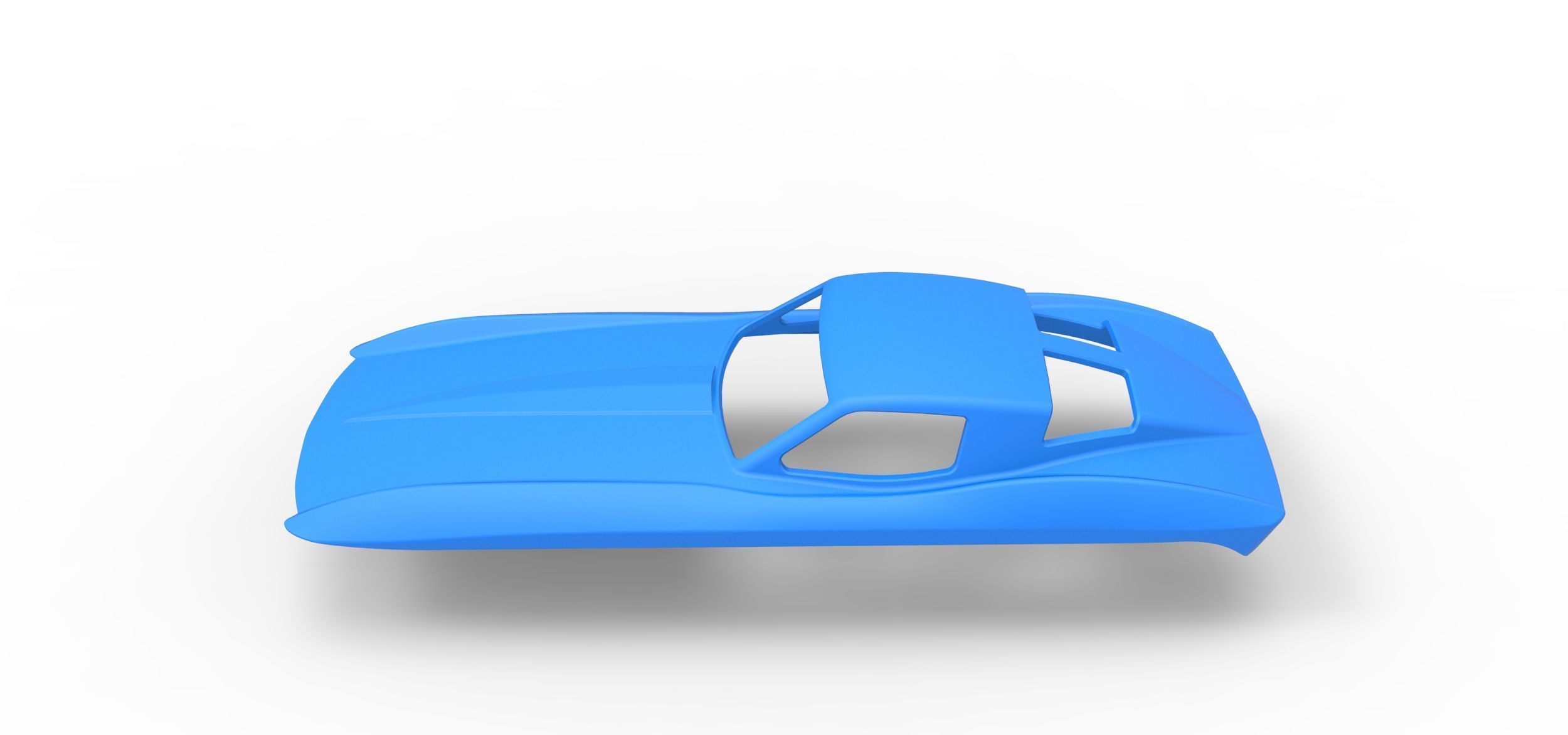 Shell for Vintage Monster tank Version 5 Scale 1 to 25 3D print model_7