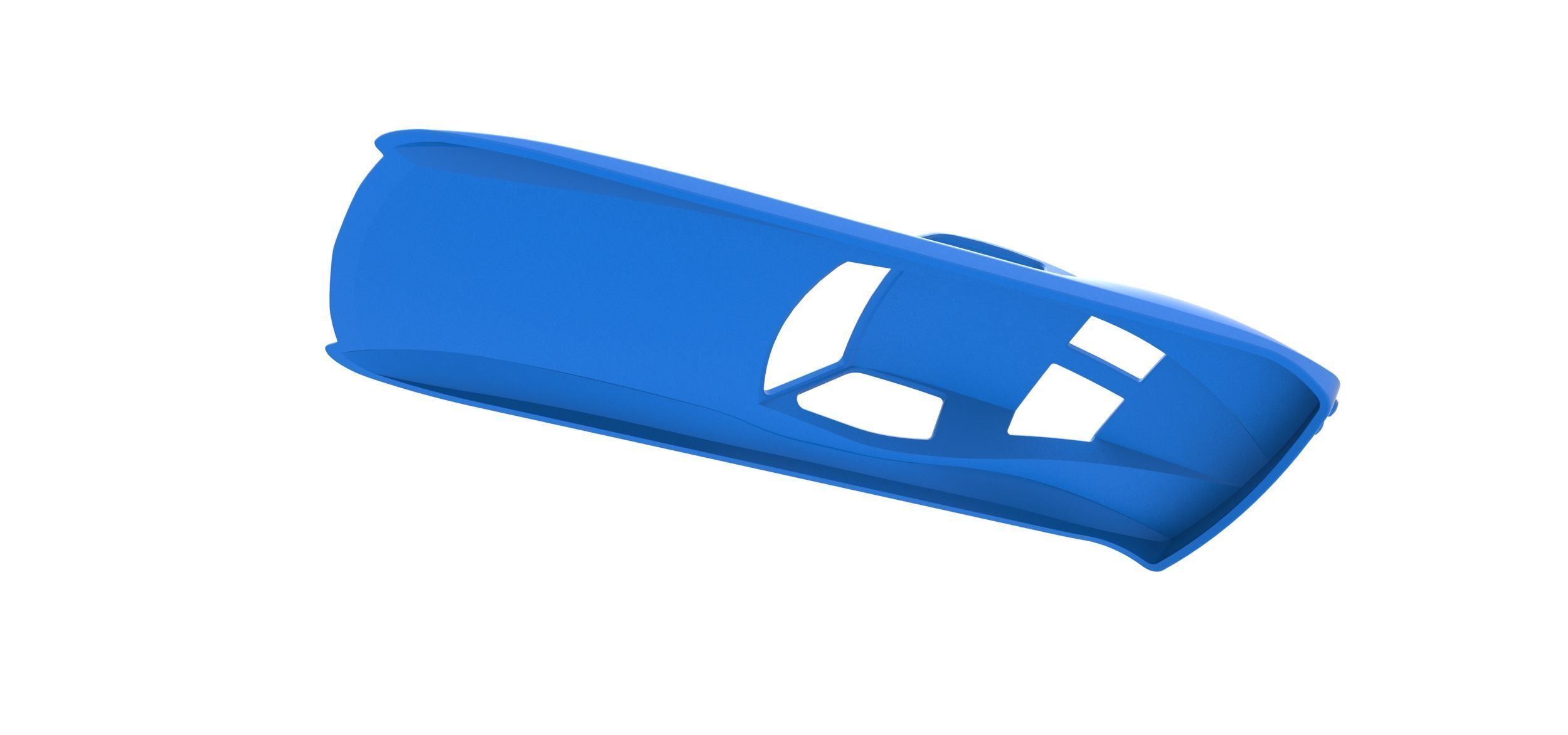 Shell for Vintage Monster tank Version 5 Scale 1 to 25 3D print model_1