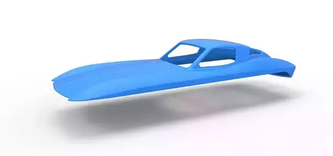 Shell for Vintage Monster tank Version 5 Scale 1 to 25