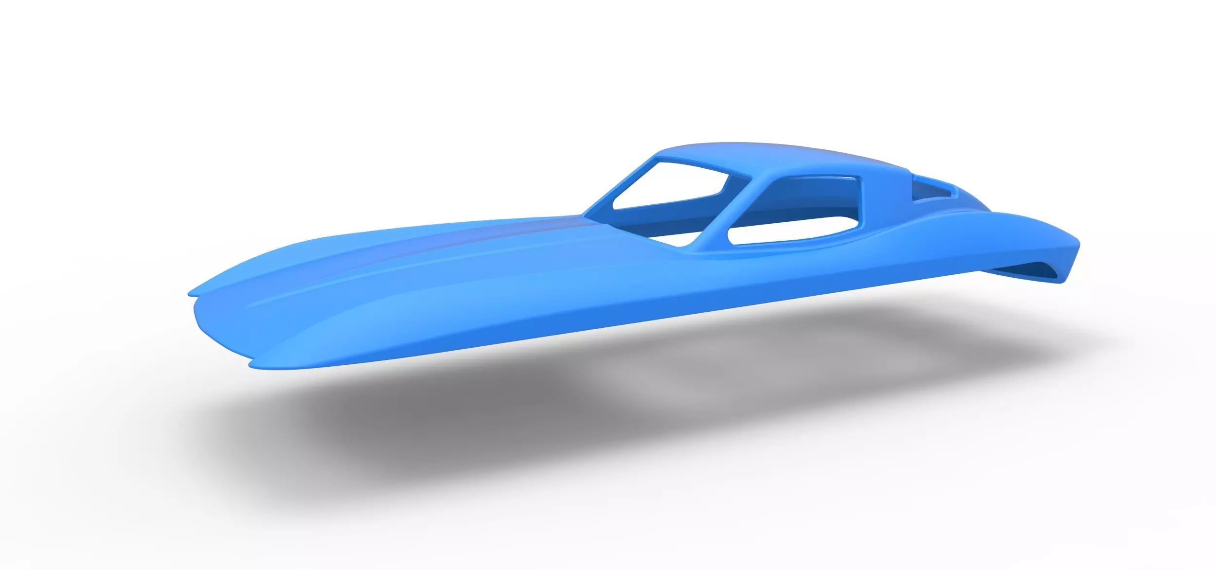 Shell for Vintage Monster tank Version 5 Scale 1 to 25 3D print model_0