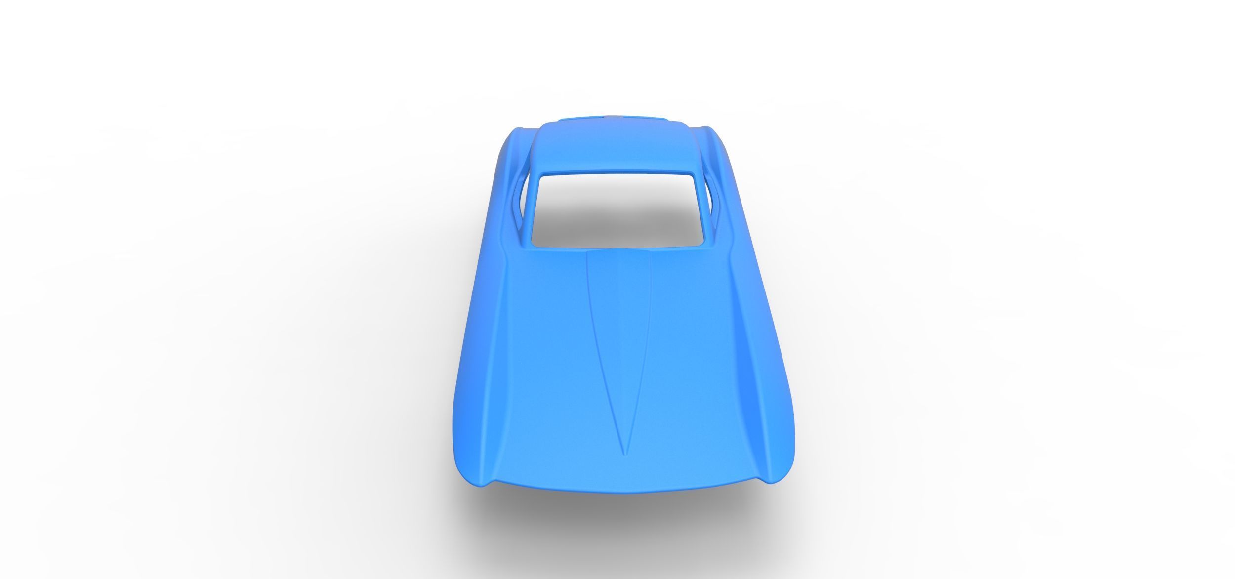 Shell for Vintage Monster tank Version 5 Scale 1 to 25 3D print model_5