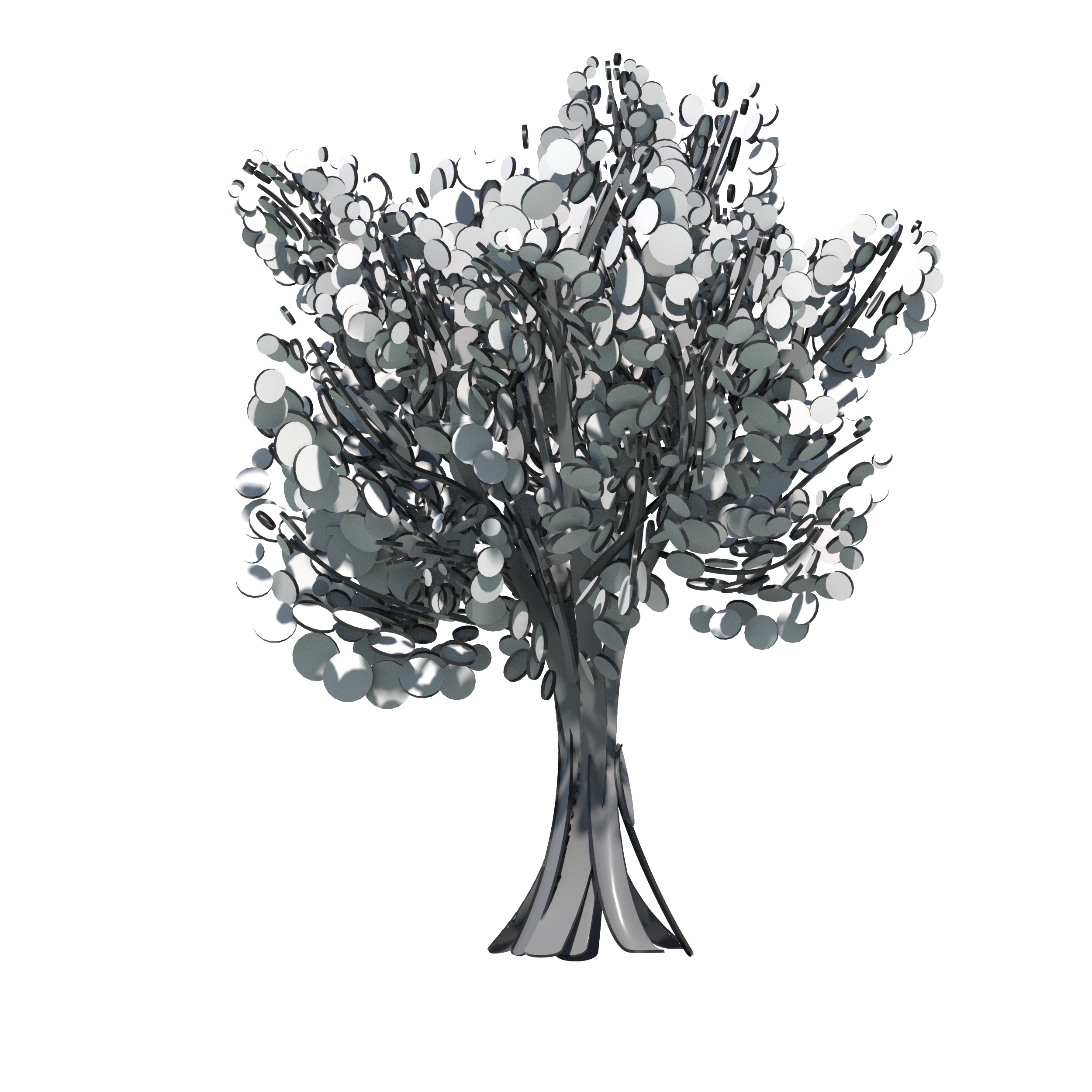 Cartoon tree S1Cv1 3D model_8