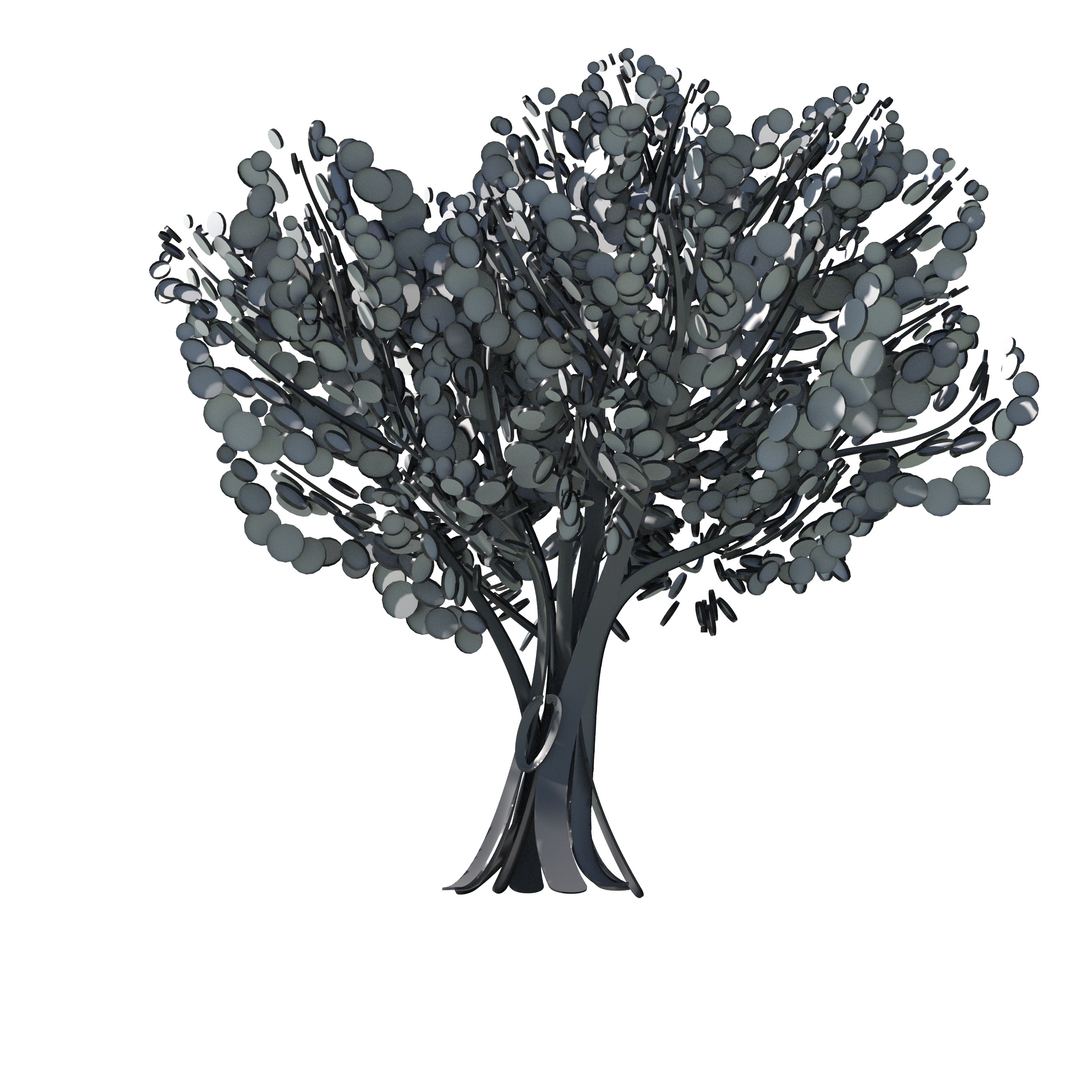 Cartoon tree S1Cv1 3D model_10