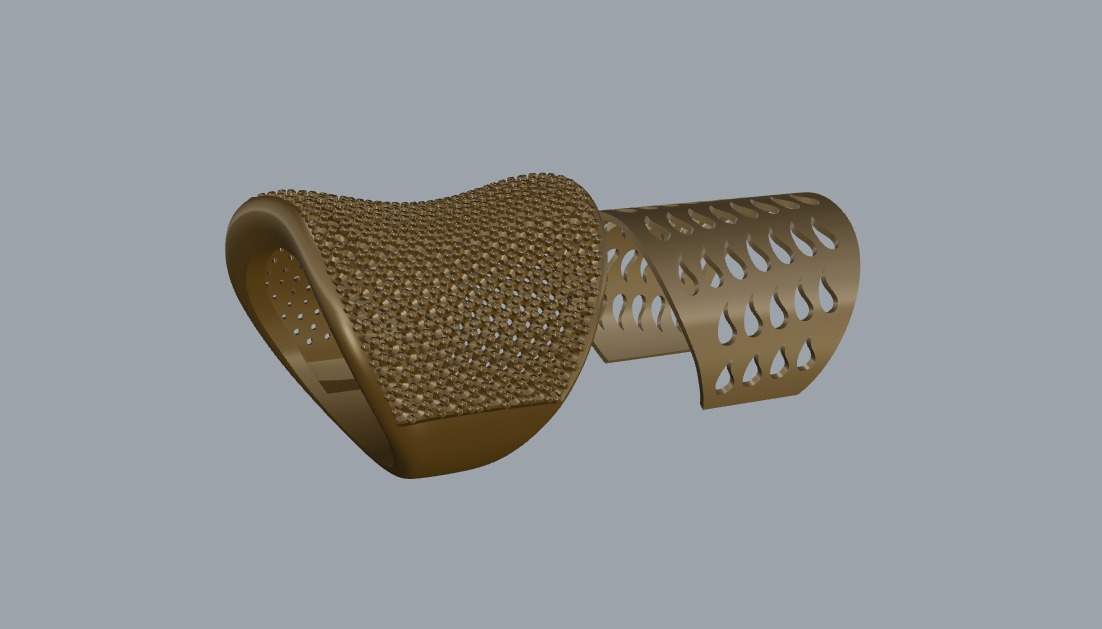 R 181 Pave Ring 3D print model_13