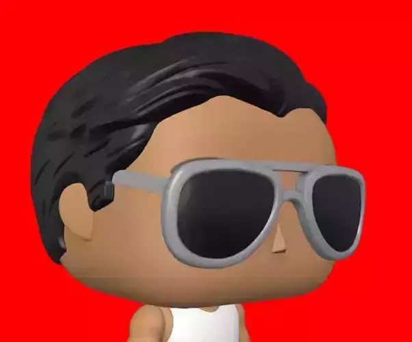CUSTOM FUNKO POP - PACK OF GLASSES 3D print model