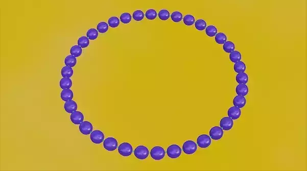 Elegant Bracelet Hand Chain 3D Model