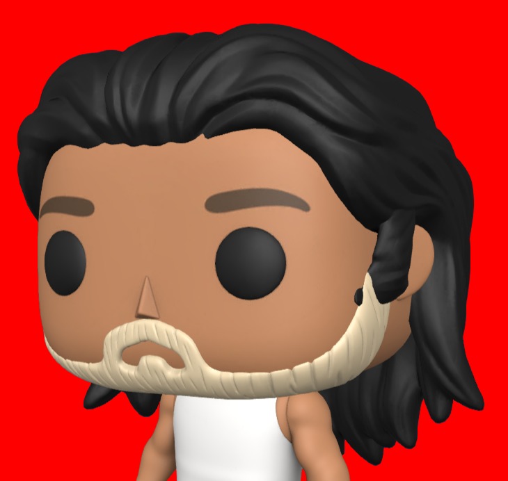 CUSTOM FUNKO POP - BEARD 3 3D print model_2