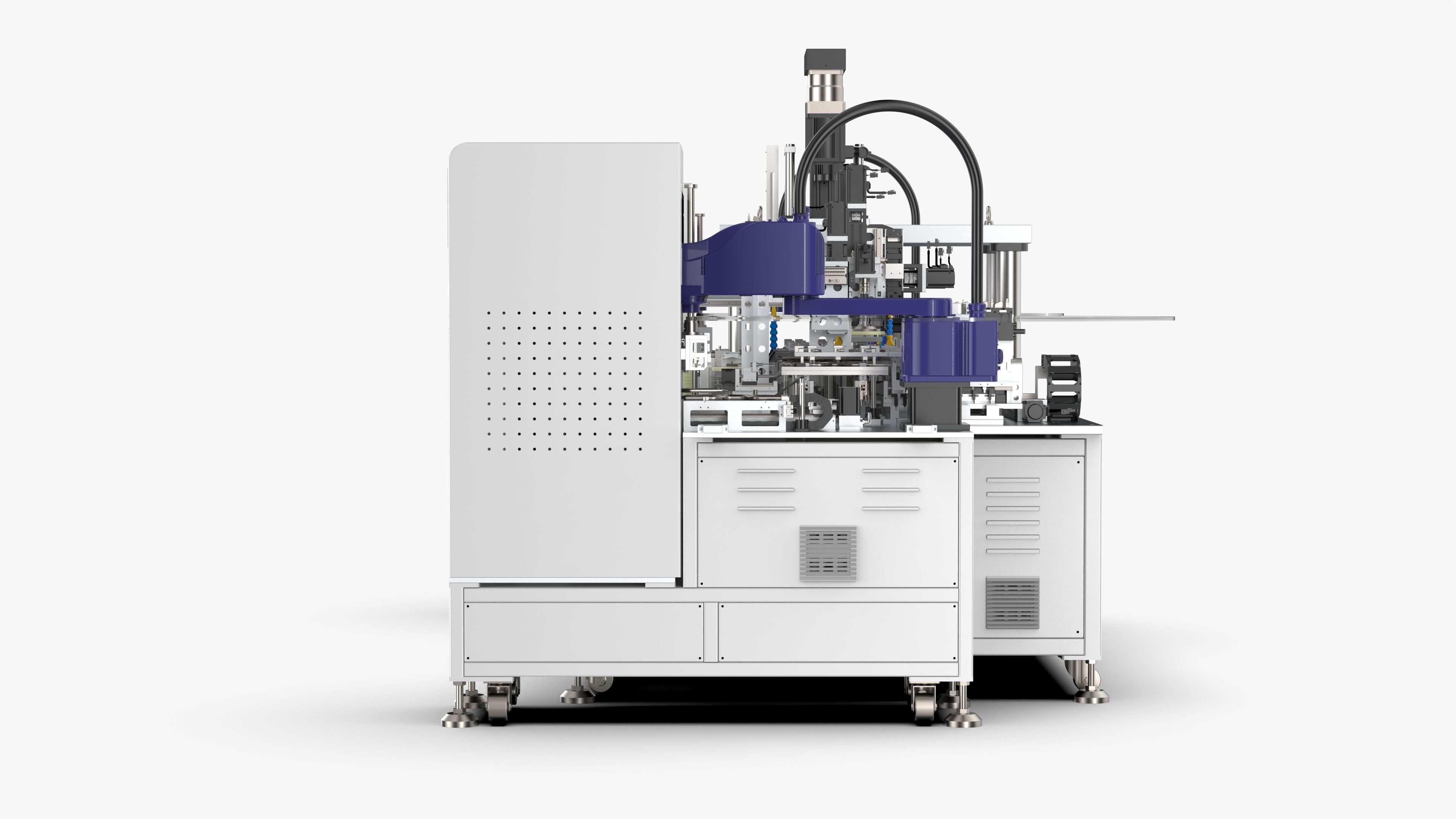 Automatic Copper Tube Grinding Full Circle Machine 3D model_6