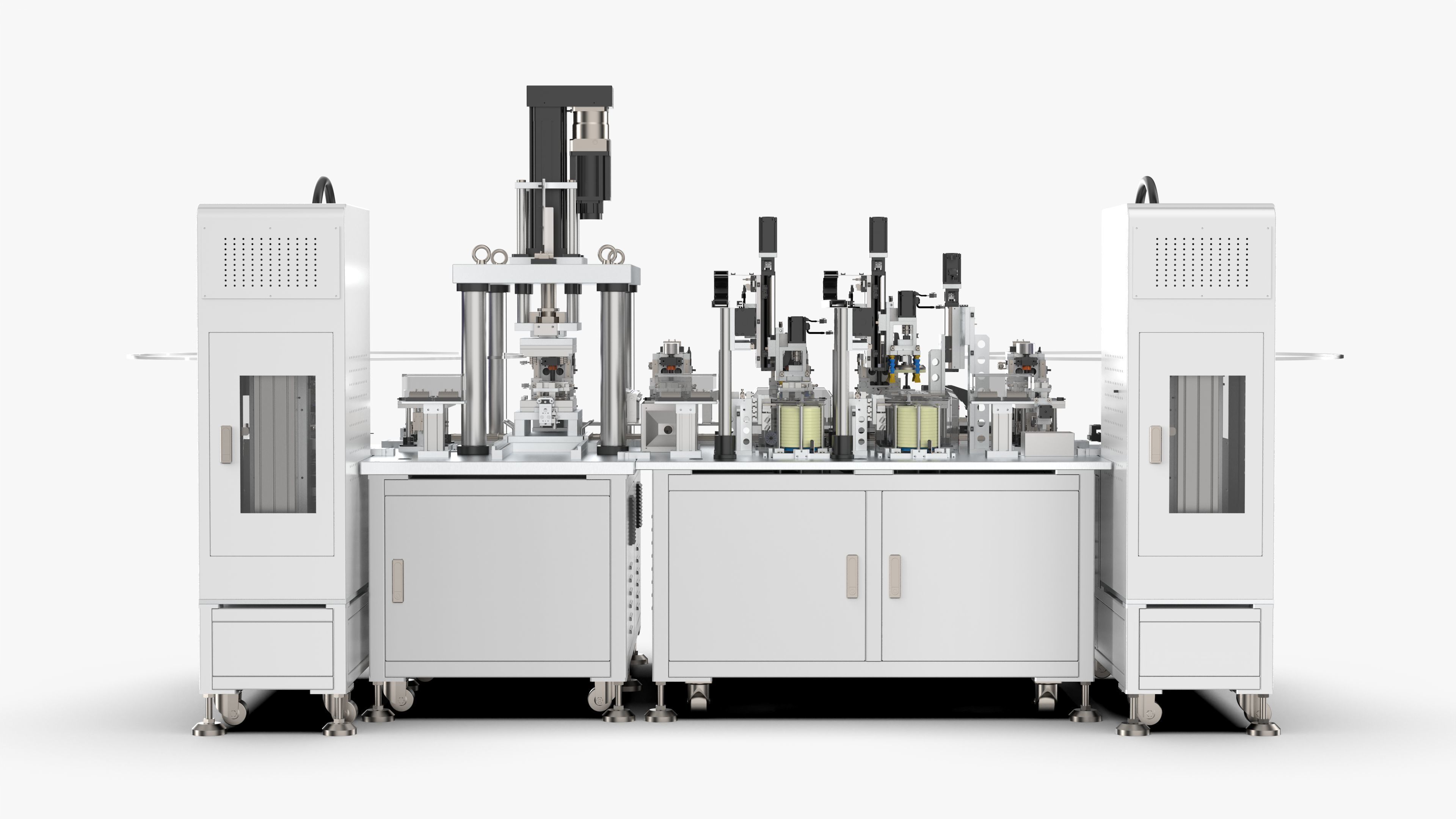 Automatic Copper Tube Grinding Full Circle Machine 3D model_7