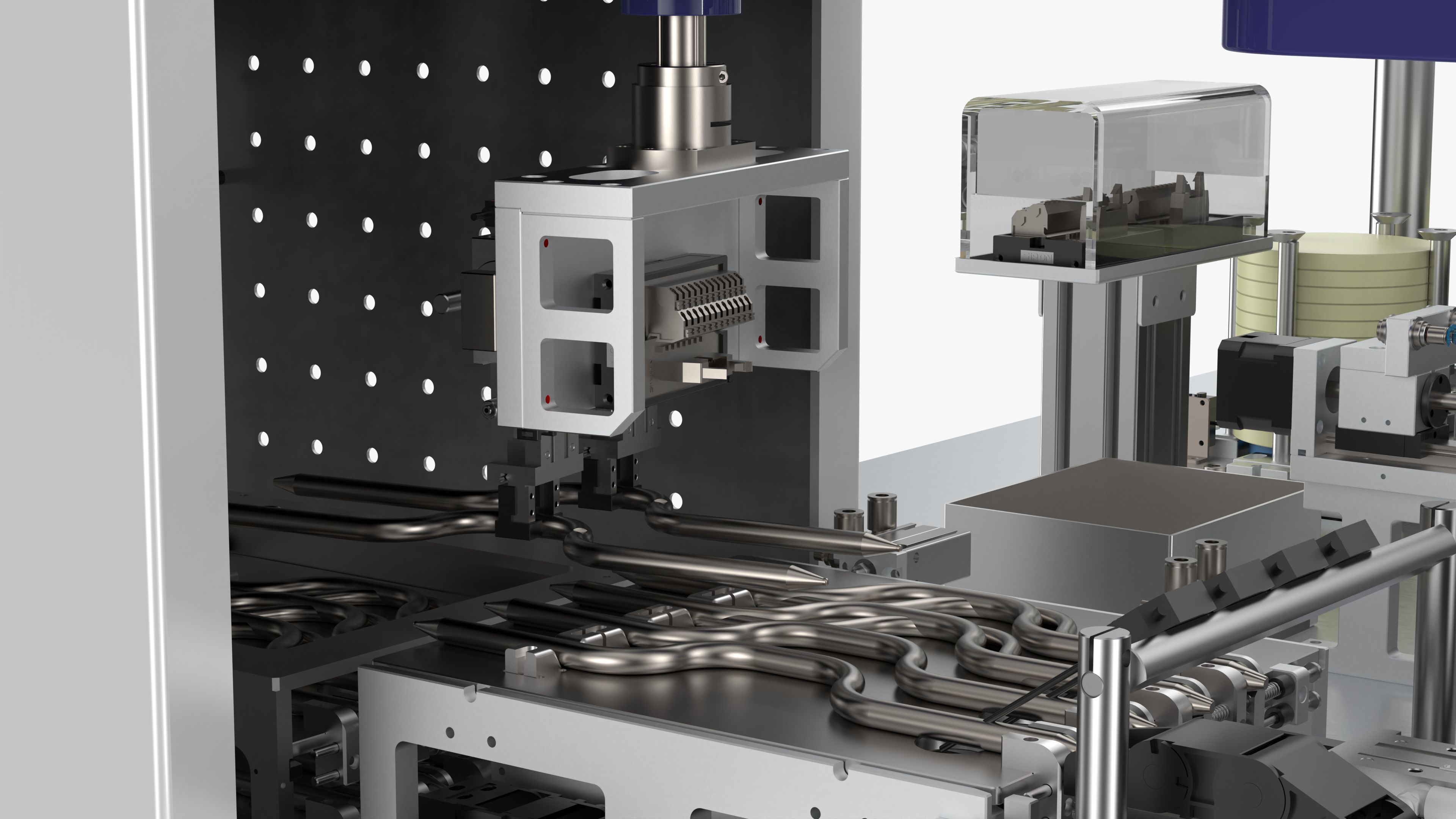 Automatic Copper Tube Grinding Full Circle Machine 3D model_21