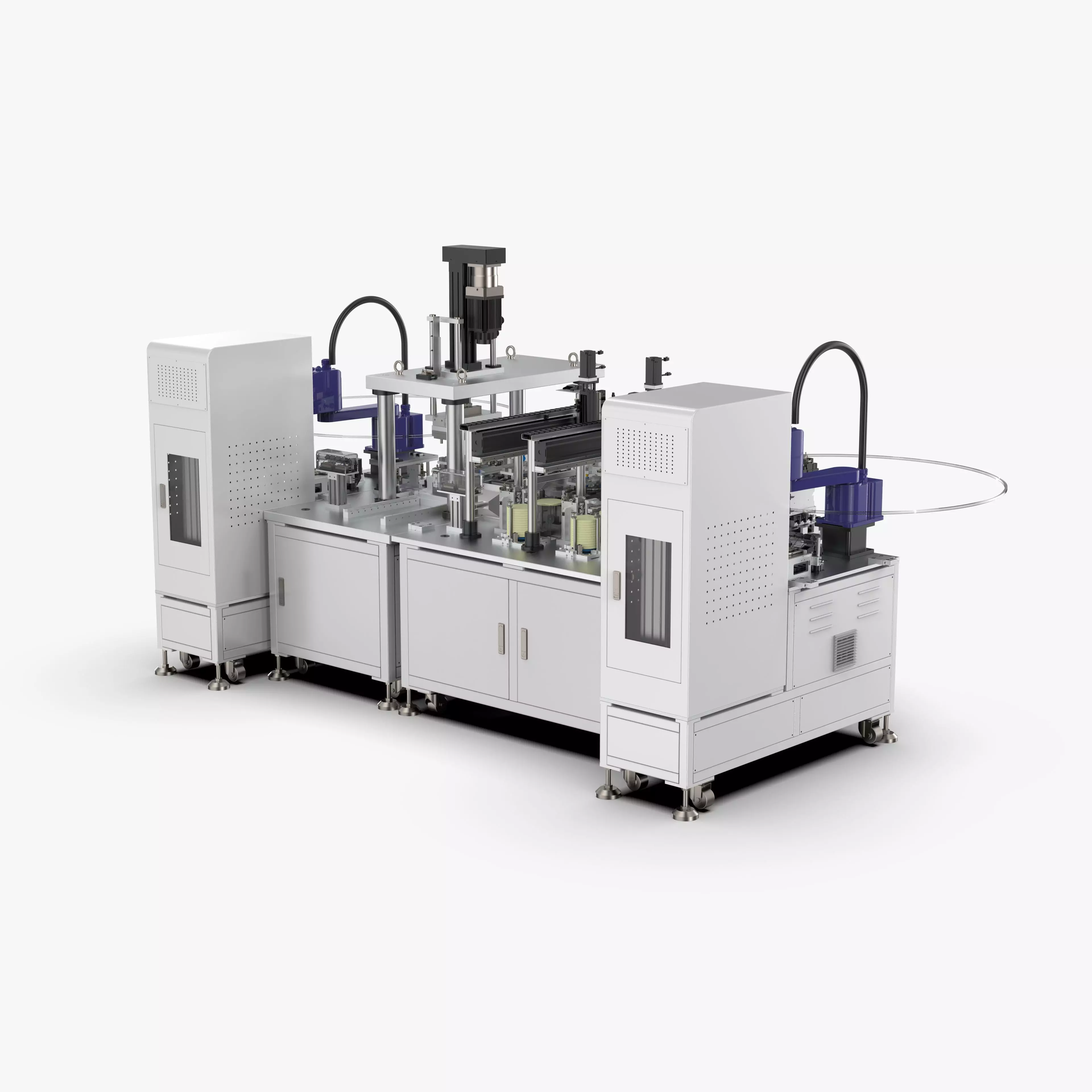 Automatic Copper Tube Grinding Full Circle Machine 3D model_0