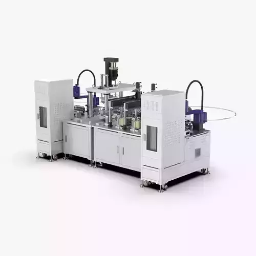 Automatic Copper Tube Grinding Full Circle Machine 3D model
