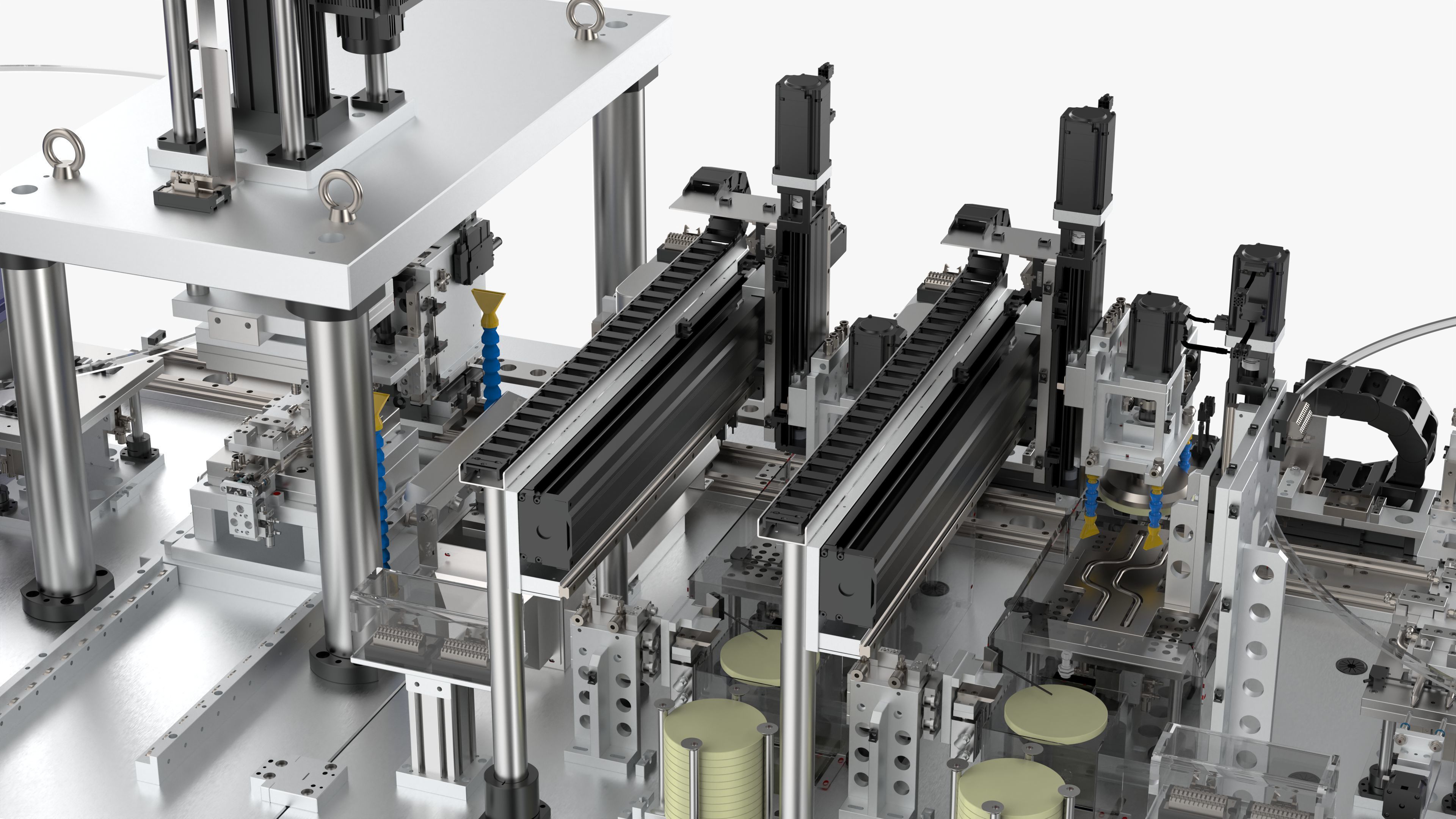 Automatic Copper Tube Grinding Full Circle Machine 3D model_16