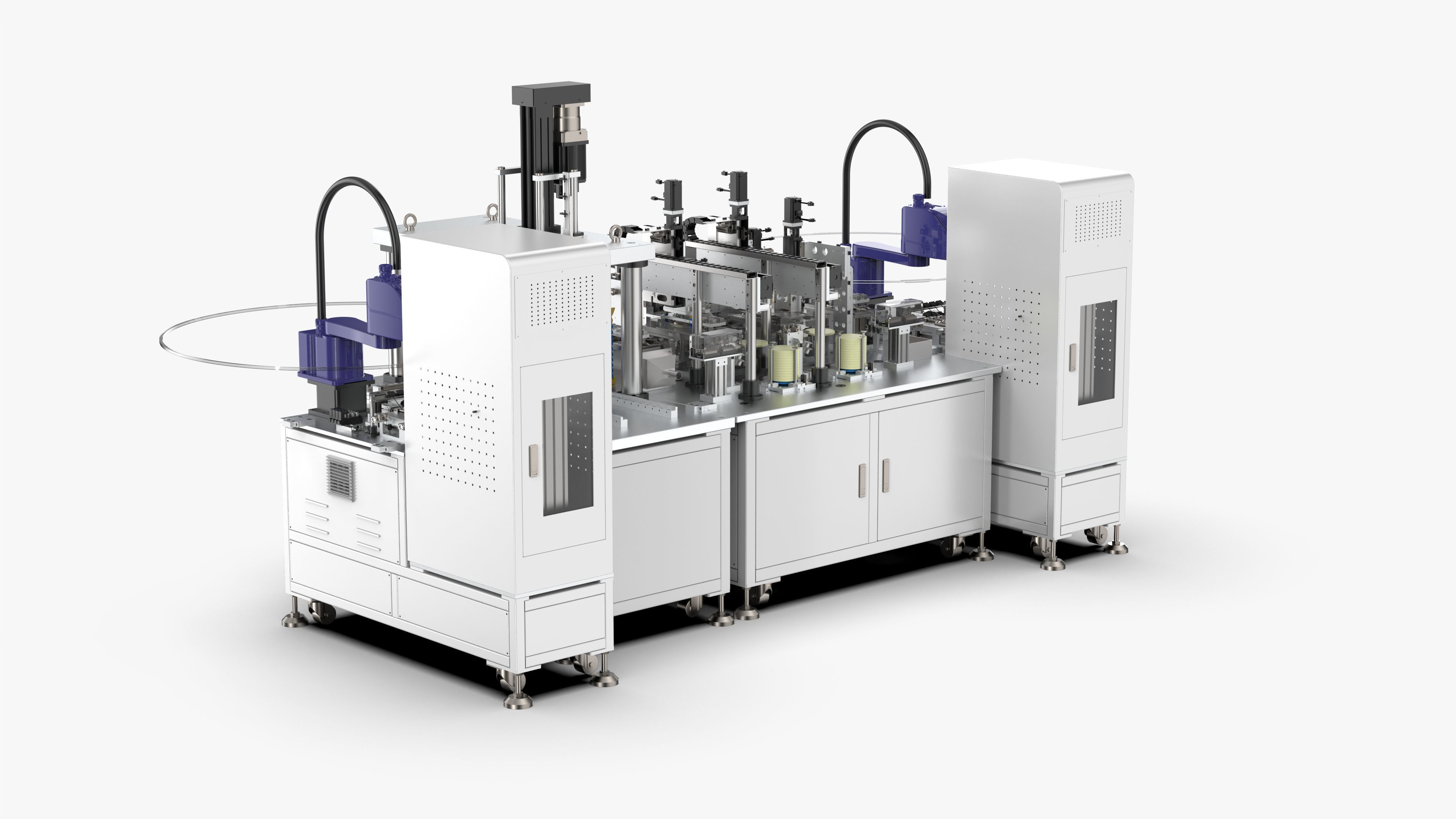 Automatic Copper Tube Grinding Full Circle Machine 3D model_3