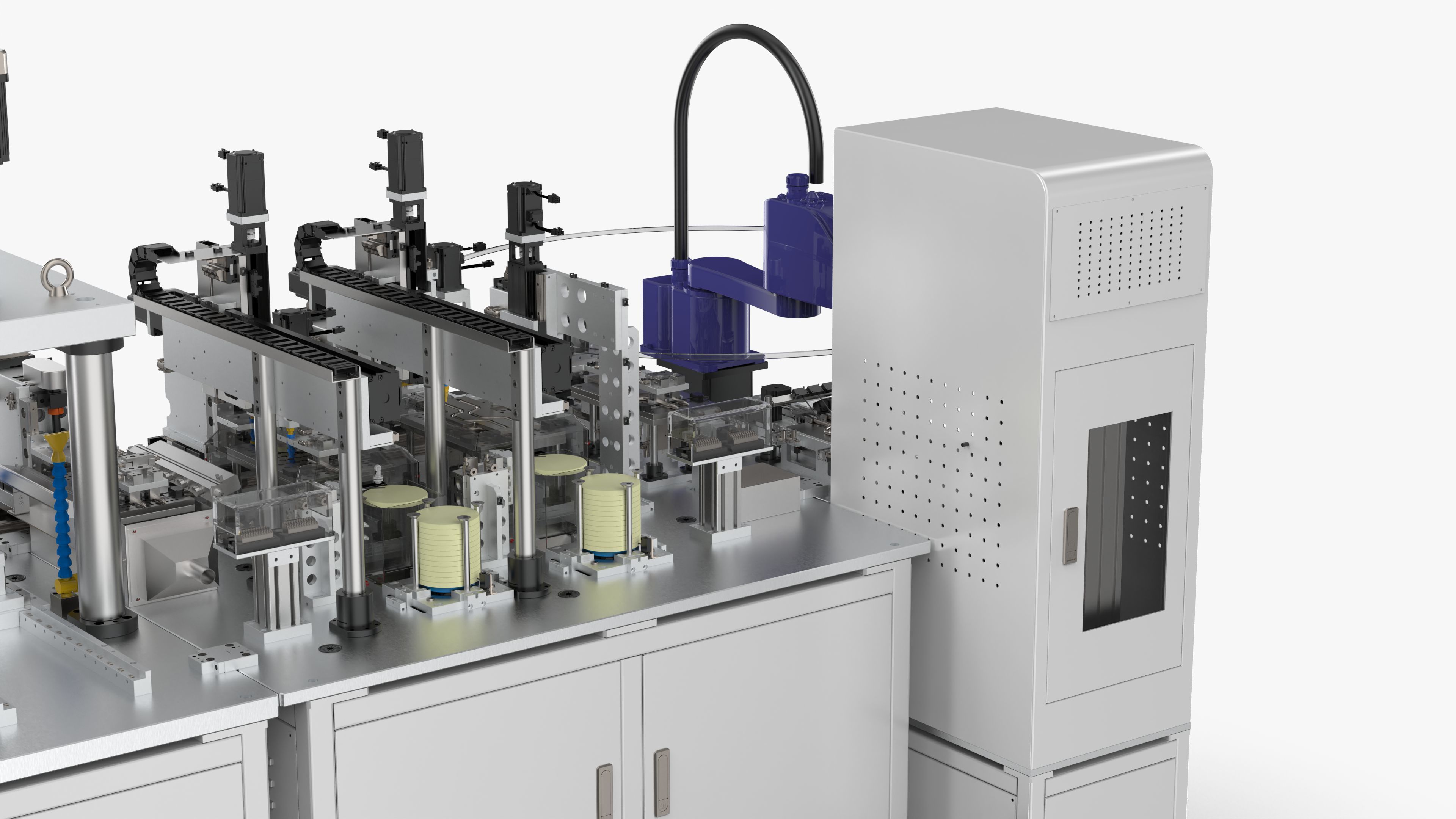 Automatic Copper Tube Grinding Full Circle Machine 3D model_12