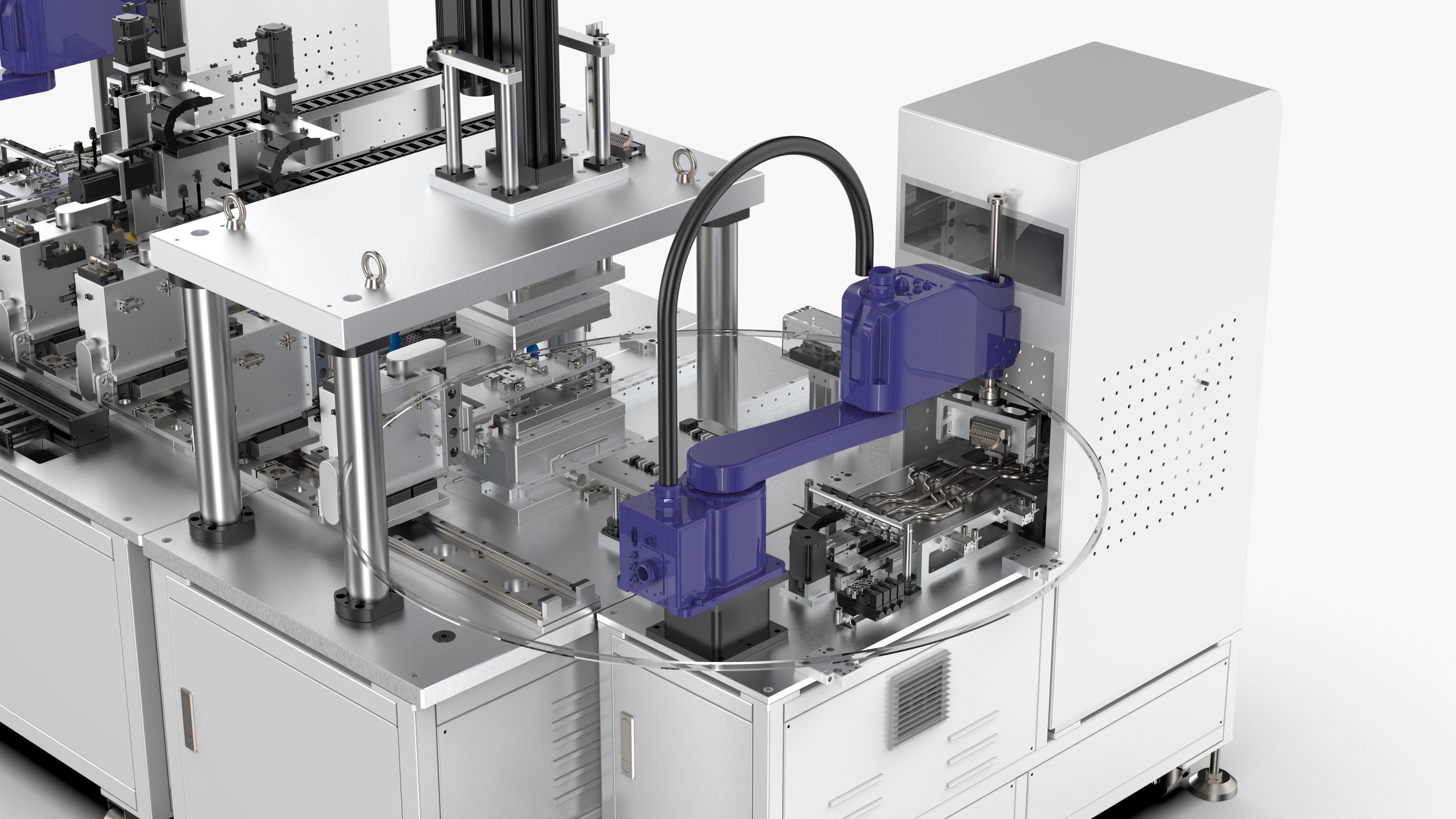 Automatic Copper Tube Grinding Full Circle Machine 3D model_14