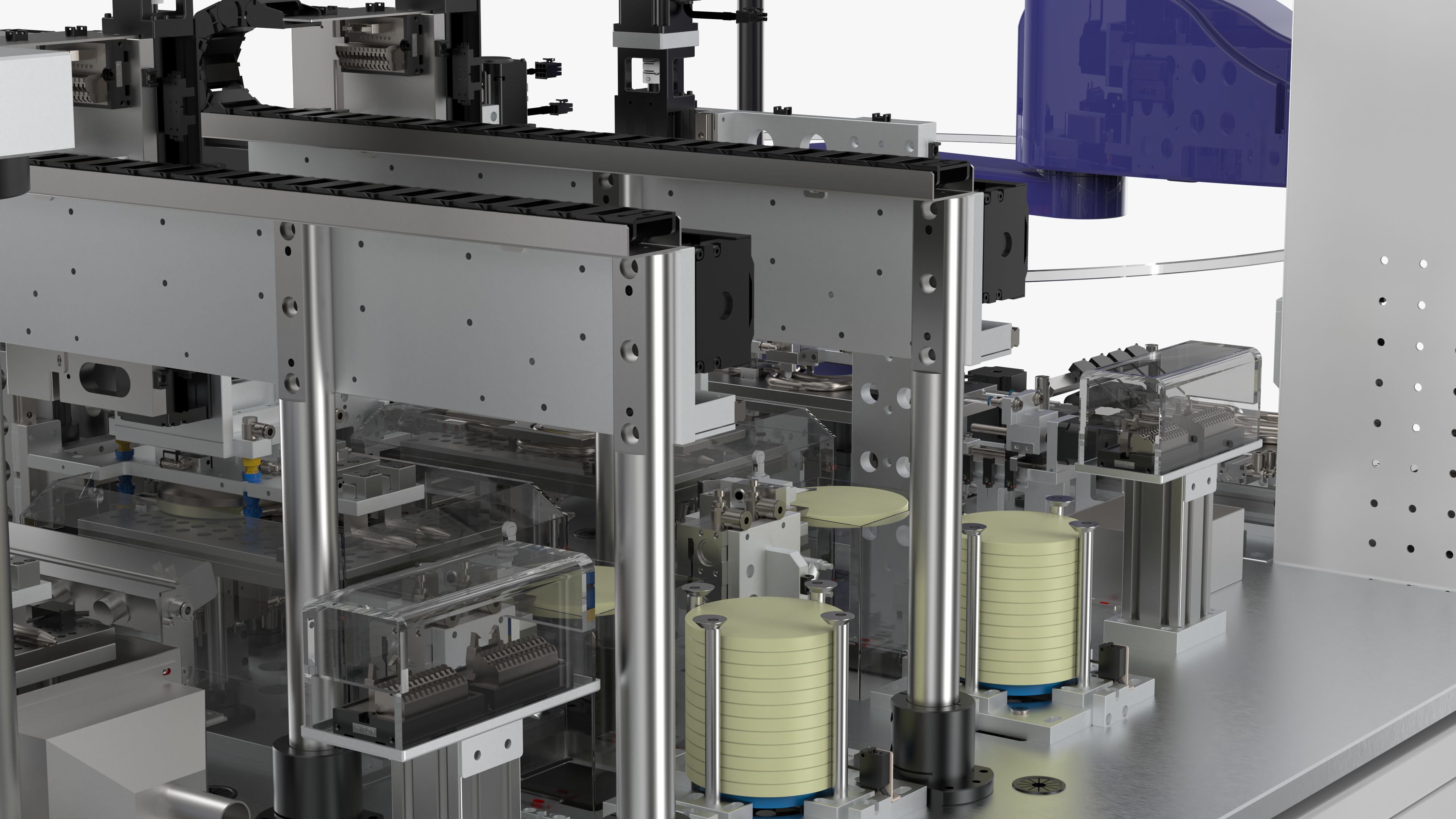 Automatic Copper Tube Grinding Full Circle Machine 3D model_18