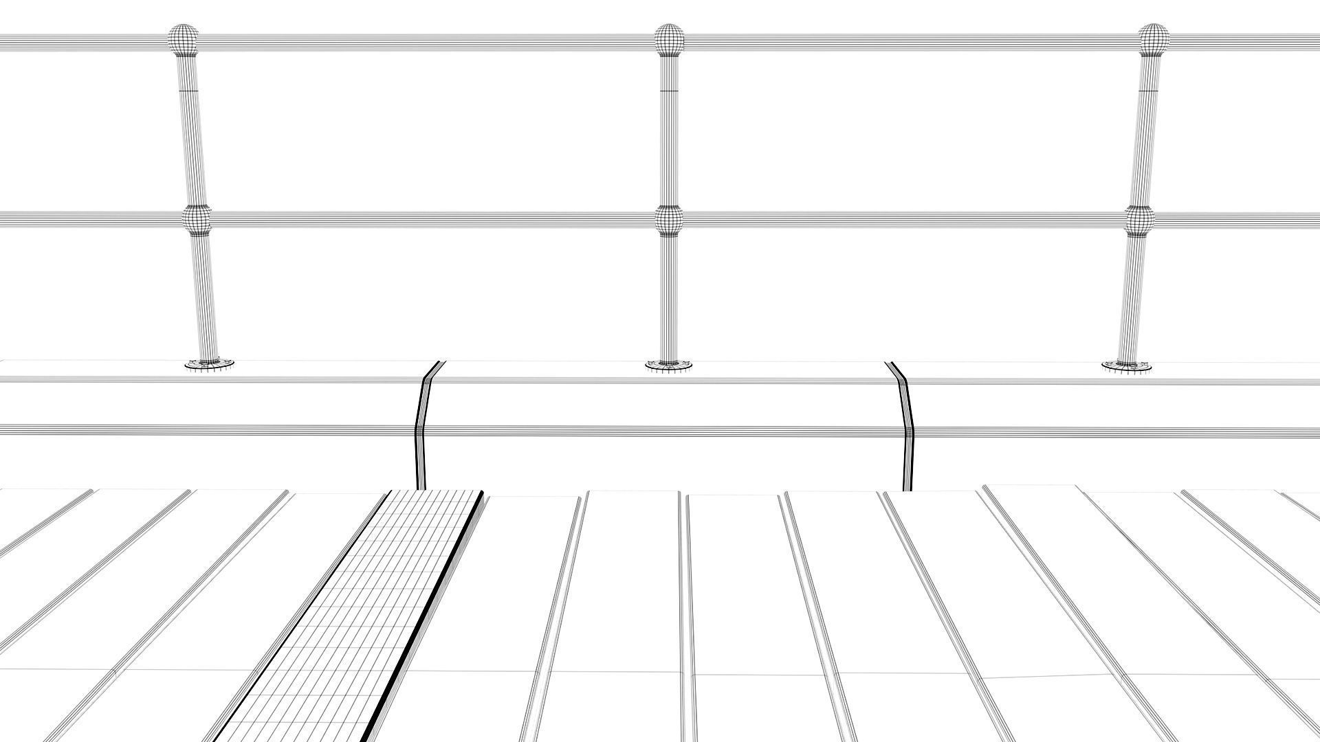 Womens Beach Cruiser Bicycle 3D model_14