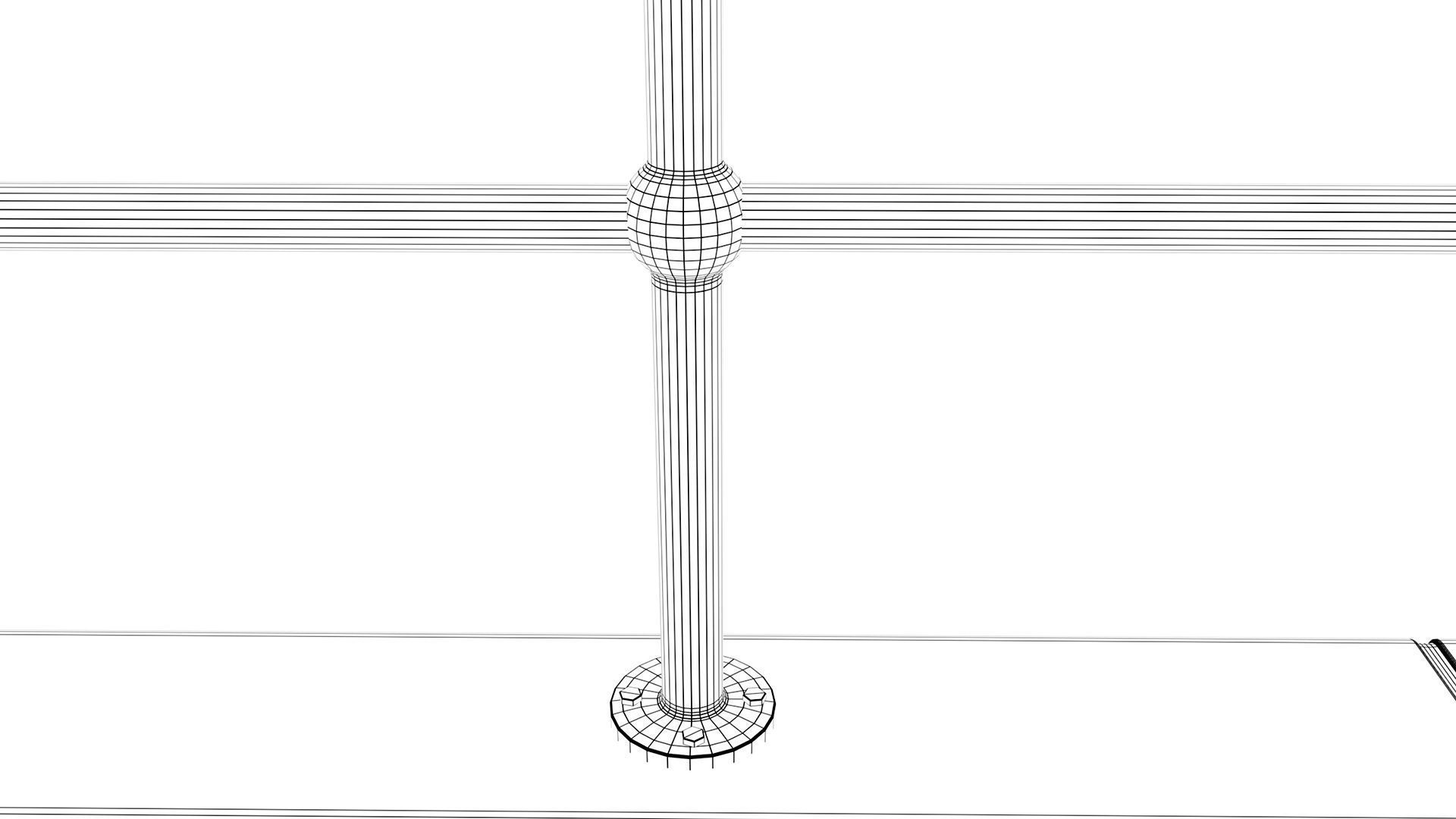 Womens Beach Cruiser Bicycle 3D model_15