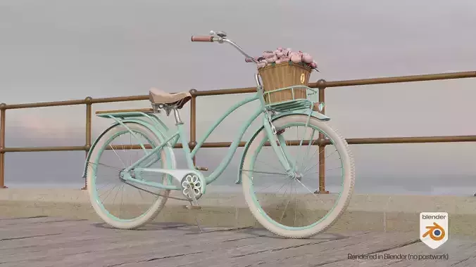 Womens Beach Cruiser Bicycle