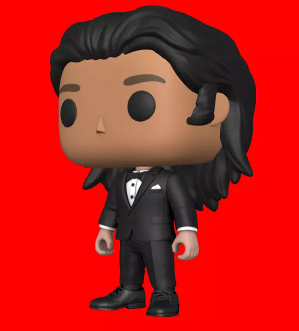 CUSTOM FUNKO POP - TUXEDO WITH BOW 3D print model